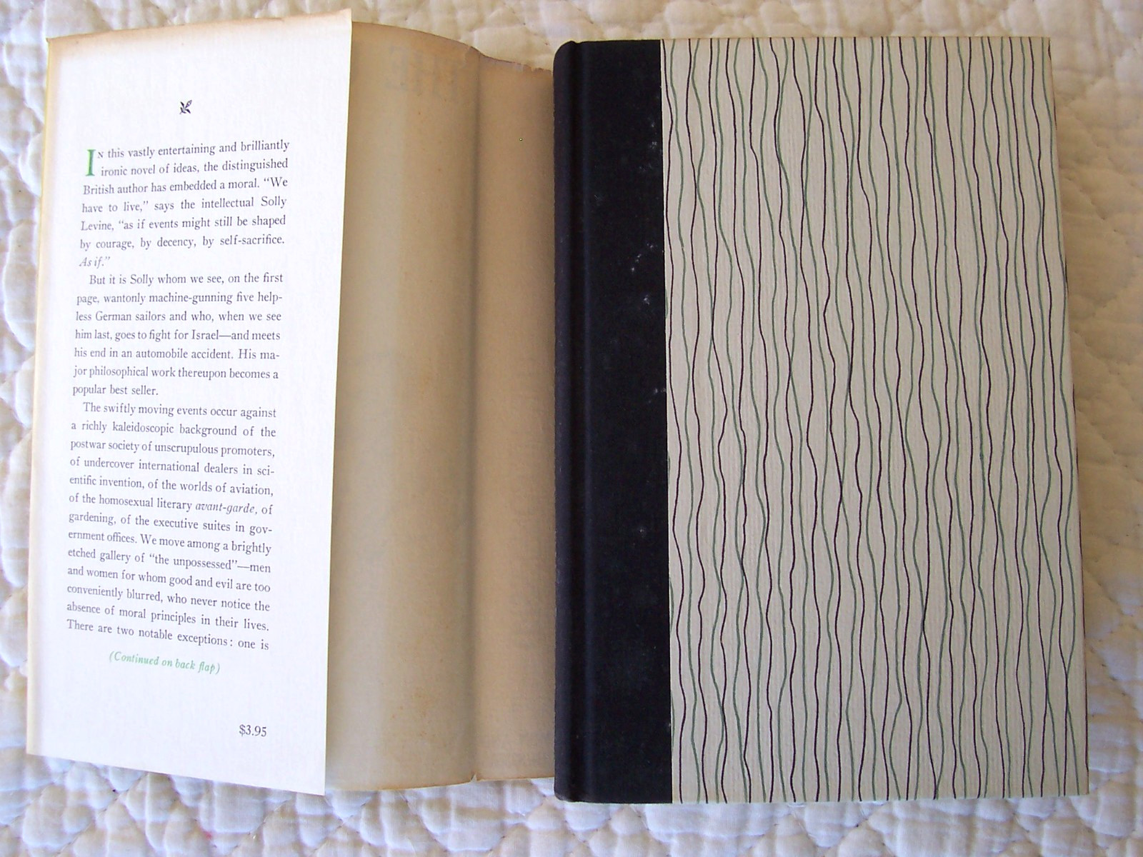 The Unpossessed by Edward Hyams 1960 1st HC DJ