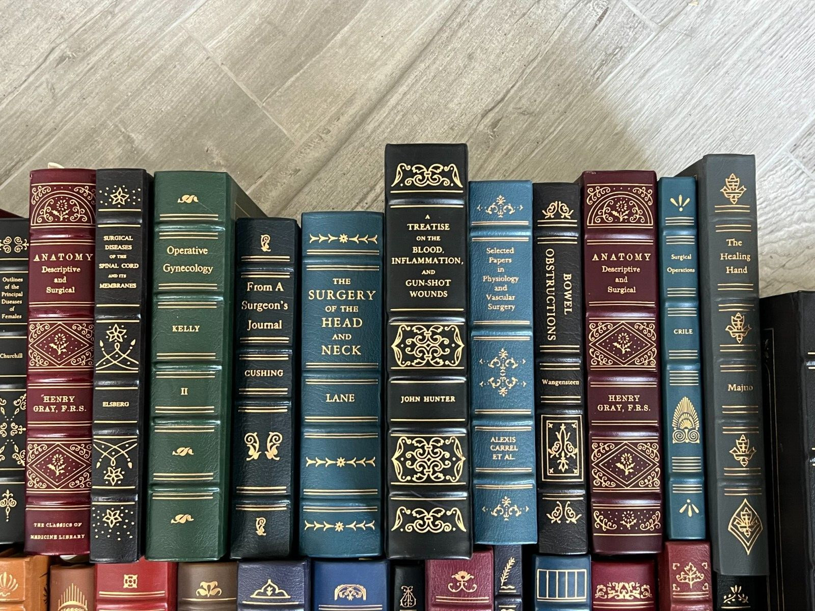 🌟THE CLASSICS OF SURGERY LIBRARY – LEATHER – Limited Edition – Your Choice