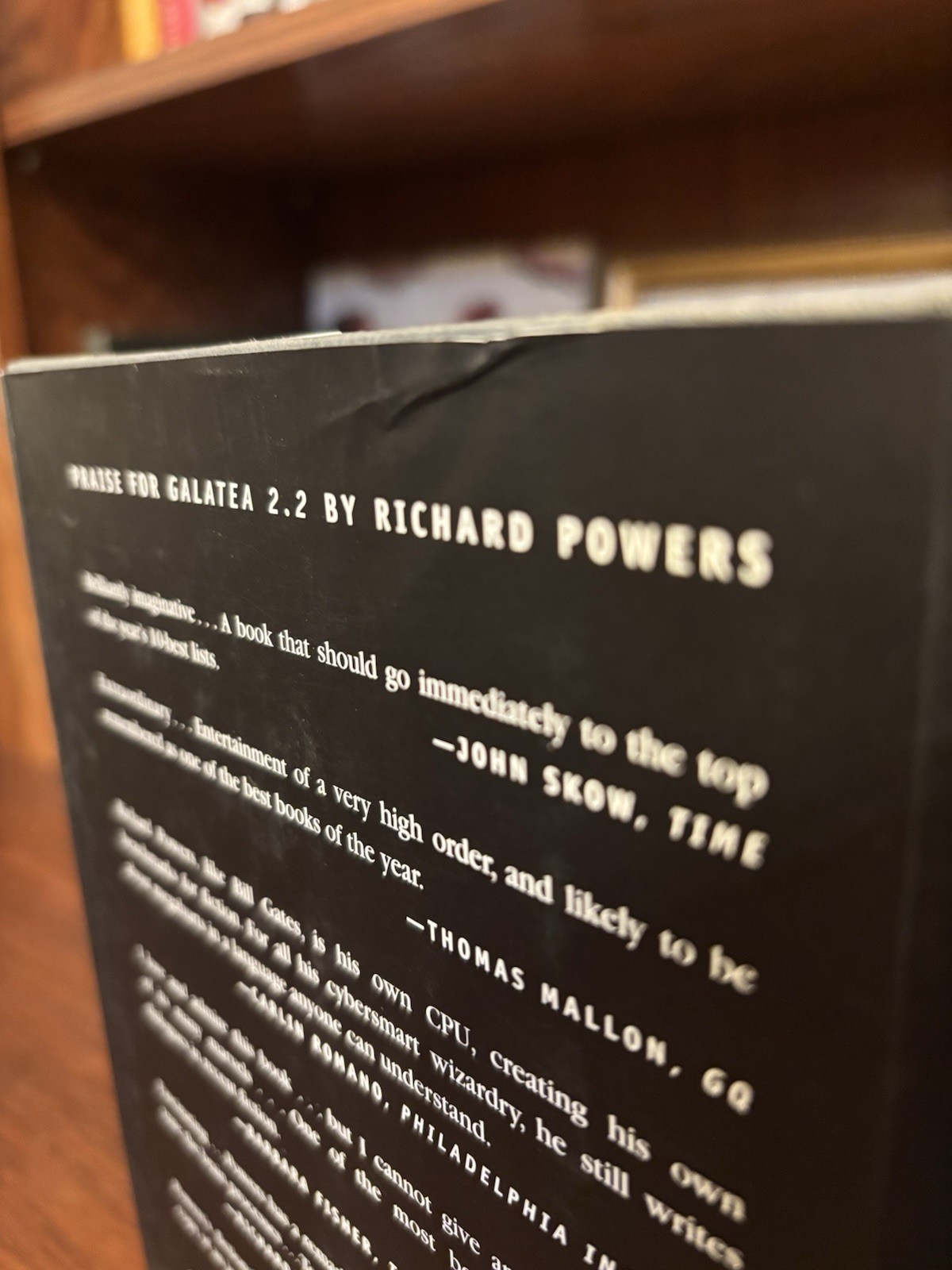 Gain Richard Powers. 1st HC Ptg. FSG 1998. Fine- copy Unread