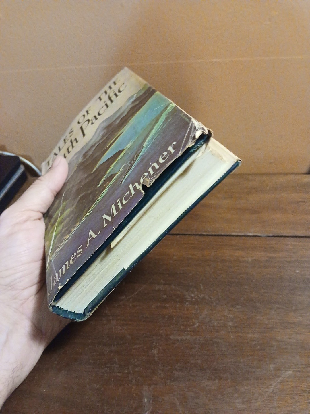 1947 Tales Of The South Pacific HCDJ Book Club Edition by James A. Michener