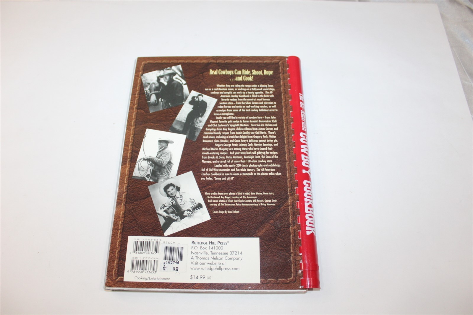 Cookbook The All American Cowboy Home Cooking On The Range 255 Pages