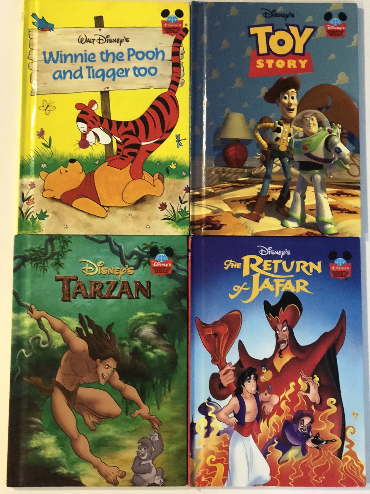 Lot Of 20 DISNEY’S WONDERFUL WORLD OF READING – Nemo – Dumbo – Aladdin