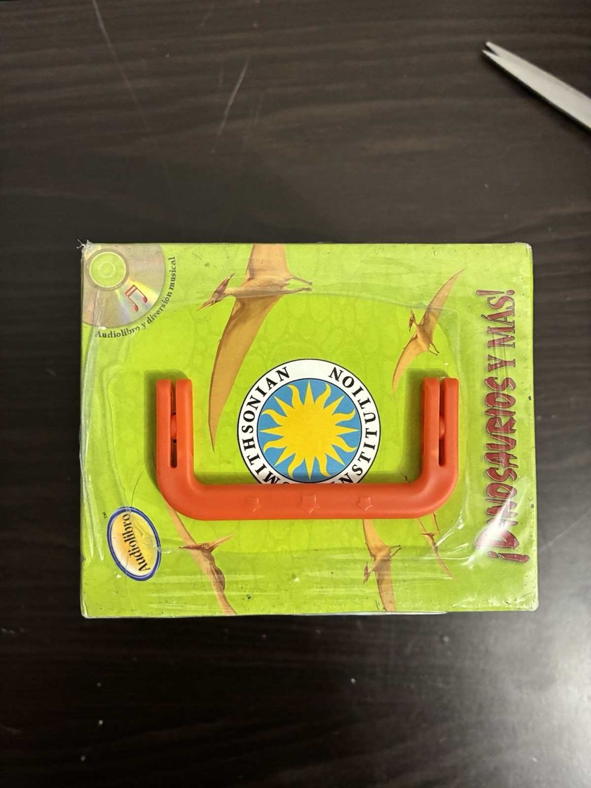 Smithsonian Institution Dinosaurs and More Books & CD Set NEW SPANISH LANGUAGE