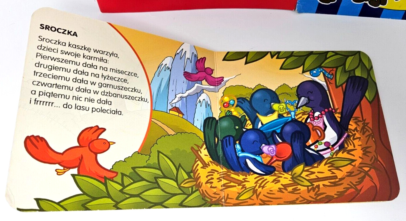 Lot of 7 Polish Children’s Story and Activity Books – Język Polski!!
