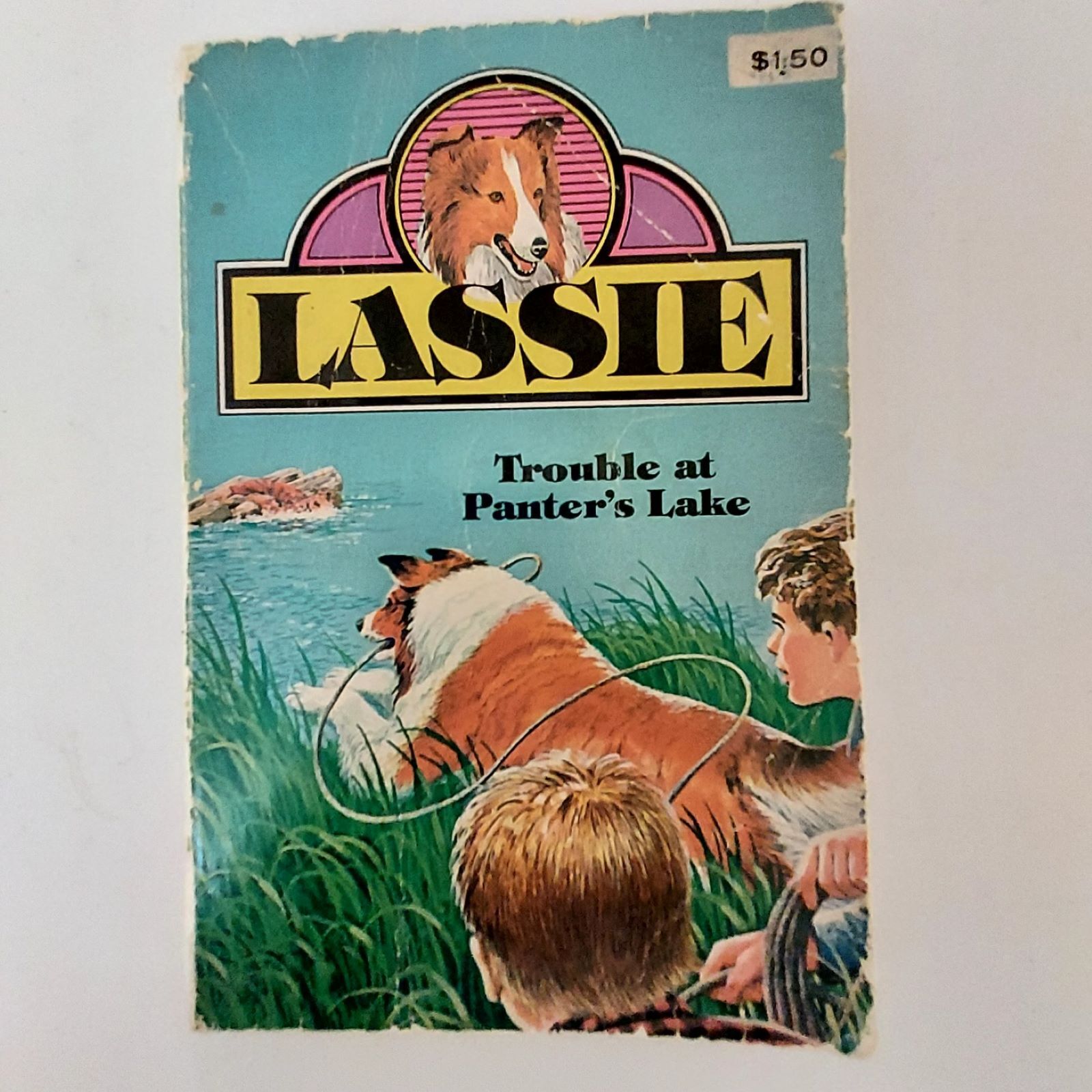 Vintage Lassie Trouble at Panter’s Lake 1982 Hooray for Lassie 1964 First Editio