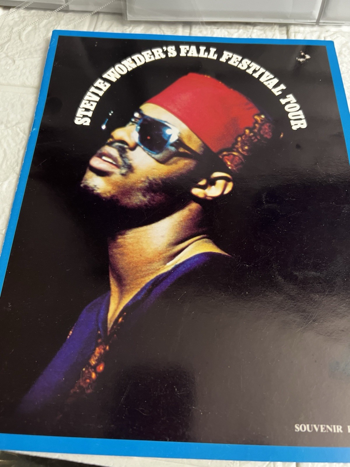 Stevie Wonder’s Fall Festival Tour Souvenir Program 1974 Taurus Prod Collectible