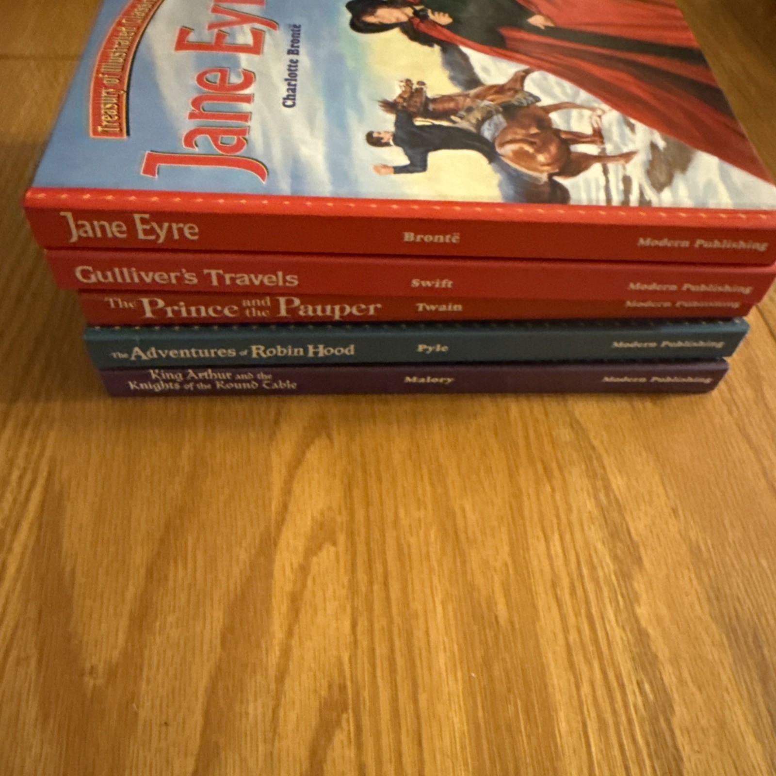 Lot of 5 Dalmation Press Children’s & Treasury Of Illustrated Classics Books HC