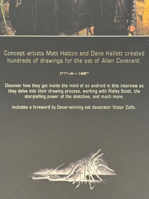 Alien Covenant: Davids Drawings Collectors Edition by Dane Hallett First Edition