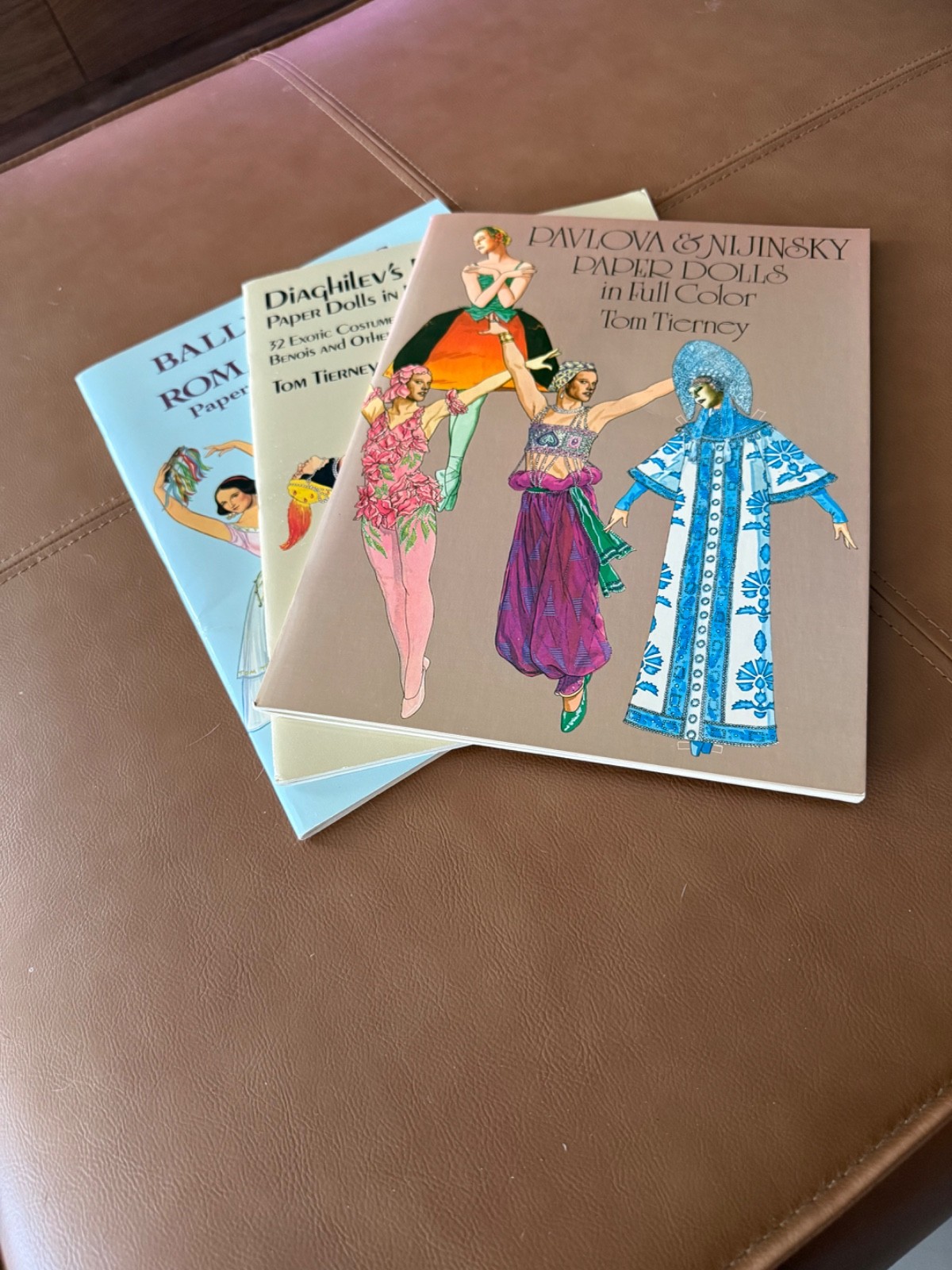 UNCUT Ballet Paper Dolls Lot 3, Tom Tierney, Ballets Russes, Pavlova, Nijinsky