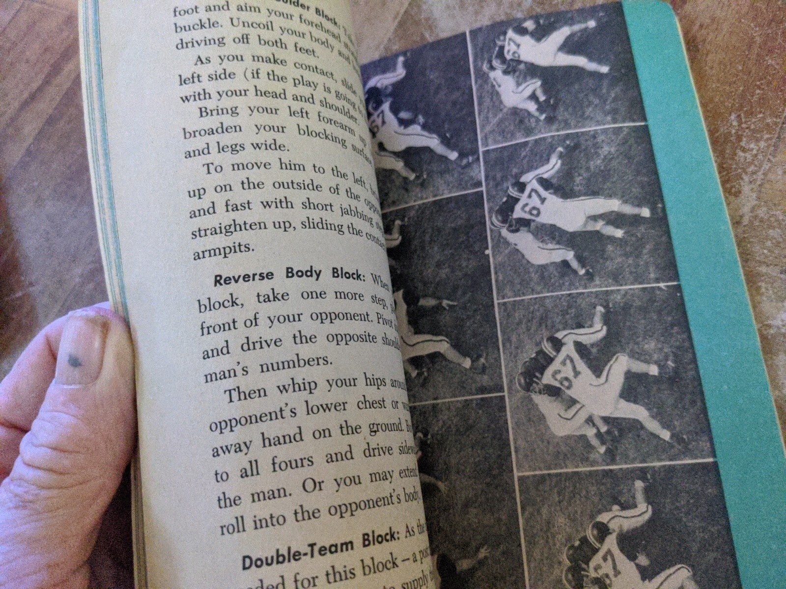1966 Booklet How to Star in Football by Herman L. Masin 62 Pages