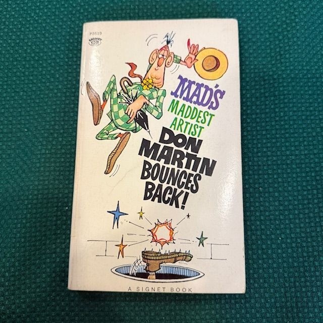 Don Martin Bounces Back MAD’s Maddest Artist Signet P3519 10th Printing 1963