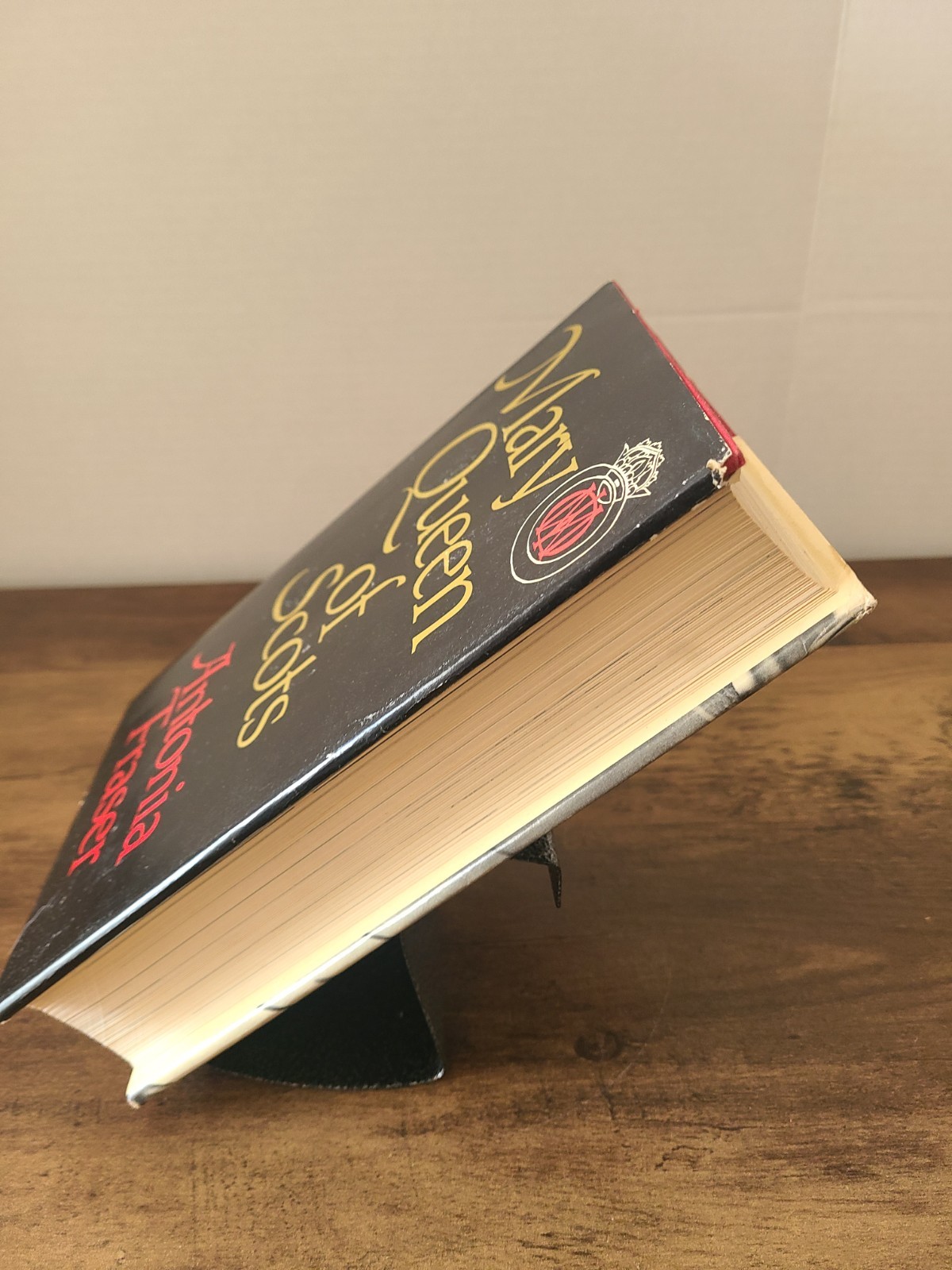 Mary Queen of Scots Antonia Fraser 1973 HCDJ 12th Printing Delacorte Press