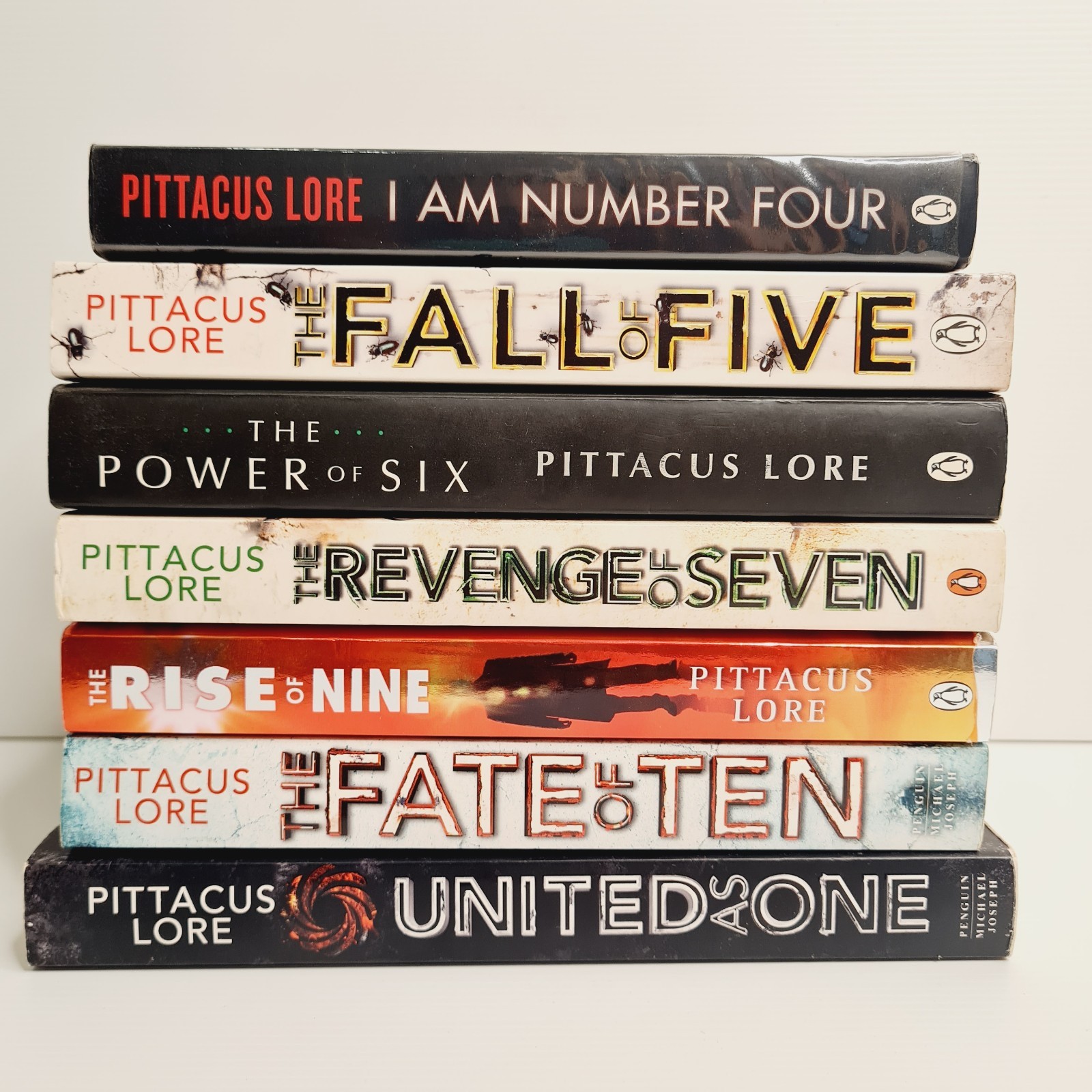 Pittacus Lore 7 x Lorien Legacies Series paperback | Sci Fi, Fantasy, dystopian