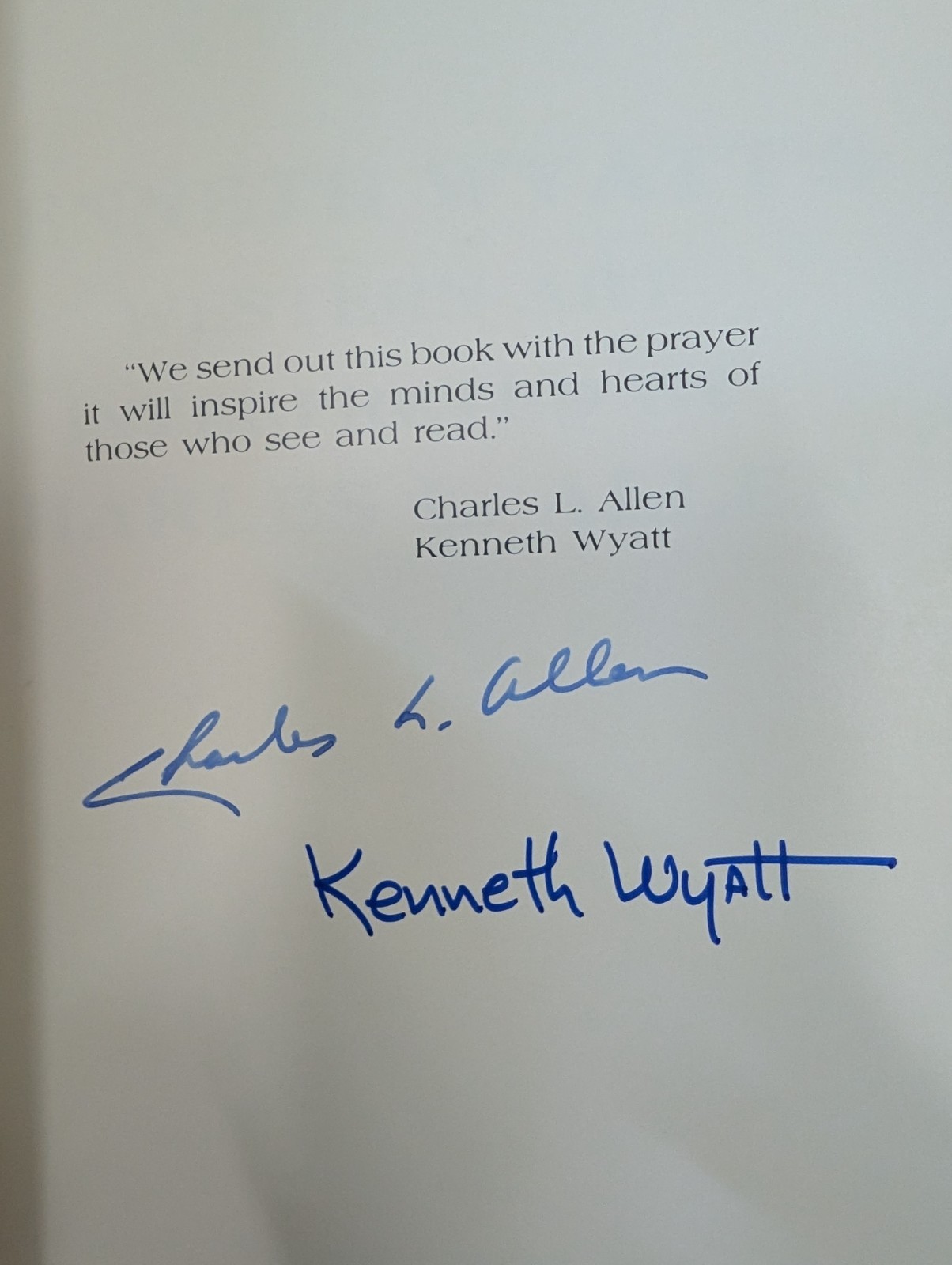 Kenneth Wyatt’s Western Art Interpreted by Charls L Allen 2x singed HB VF 250729