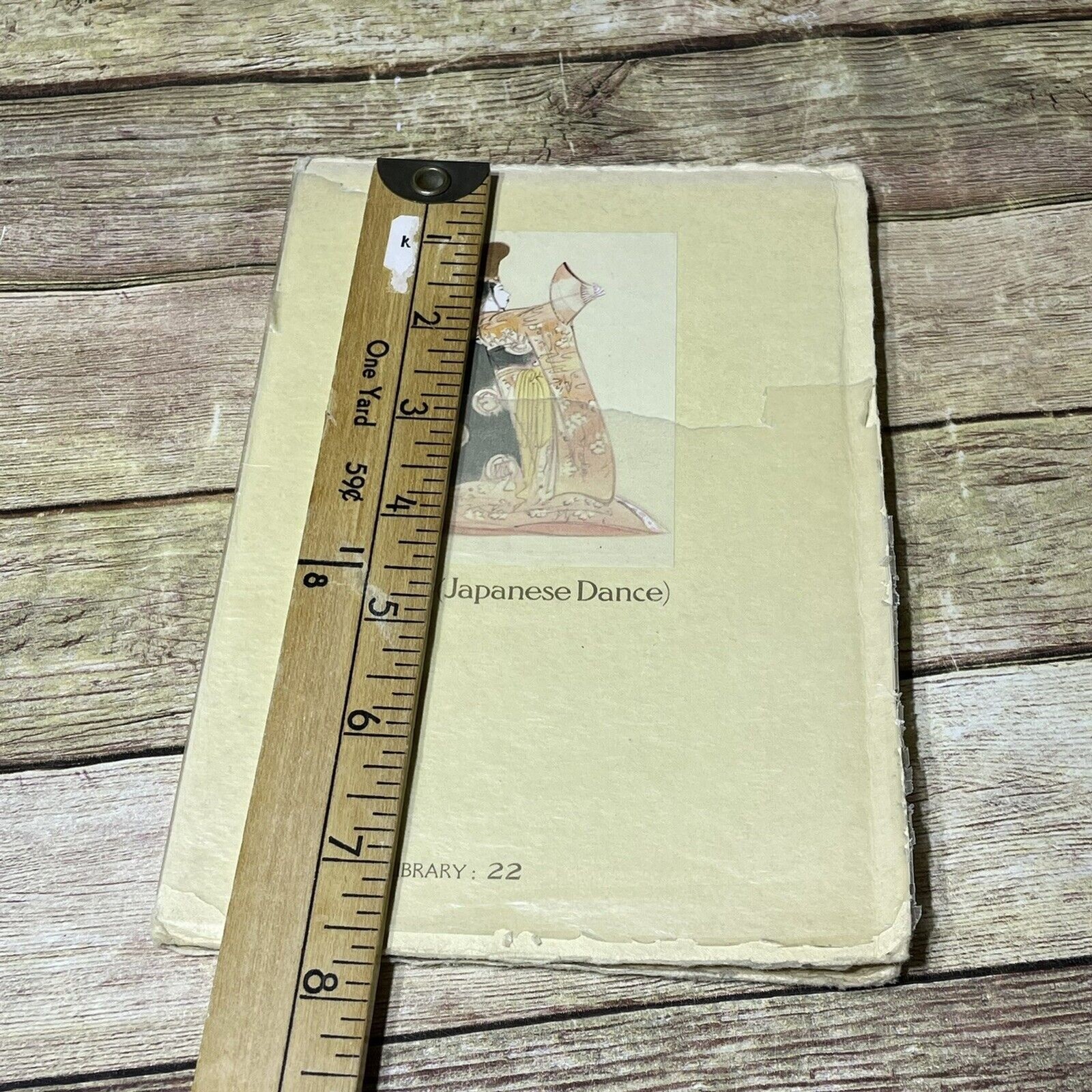 Vintage Odori Japanese Dance Tourist Library 22 Vintage 1938