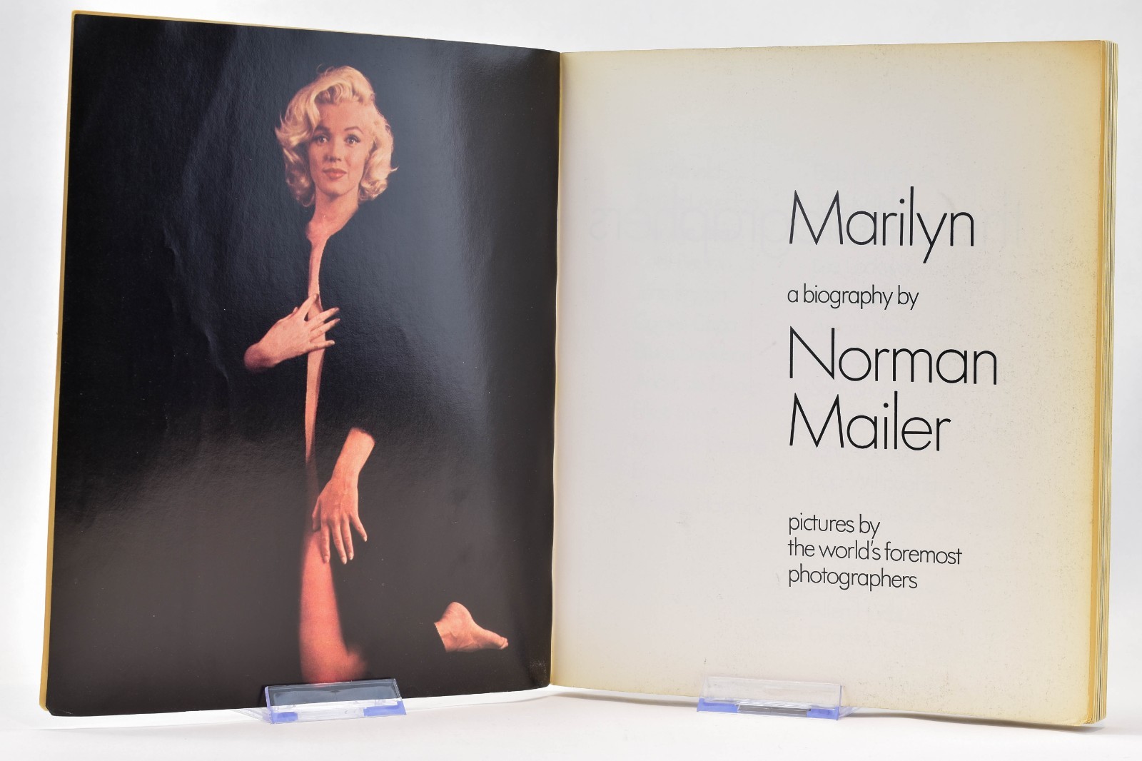 Marilyn A Biography by Norman Mailer 1973 w/Photographs