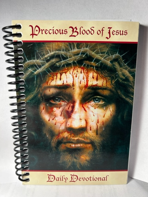 Precious Blood of Jesus Daily Devotional (New Spiral Bound Pocket) $13
