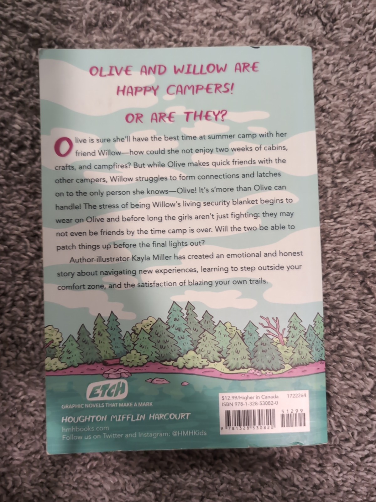 Kayla Miller Book Lot Of 2 – Act, Camp