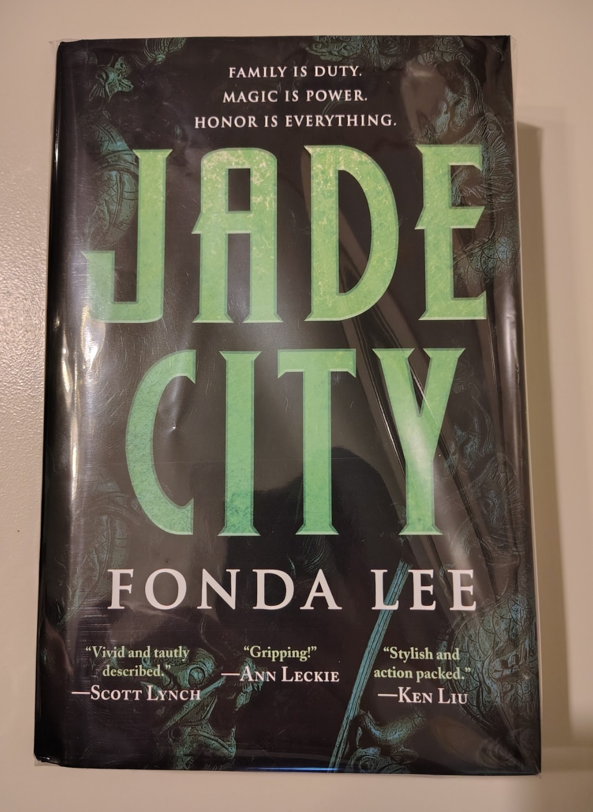 Jade City – Fonda Lee (Hardcover) True First Edition/Print, 1st/1st, $26.00, GD