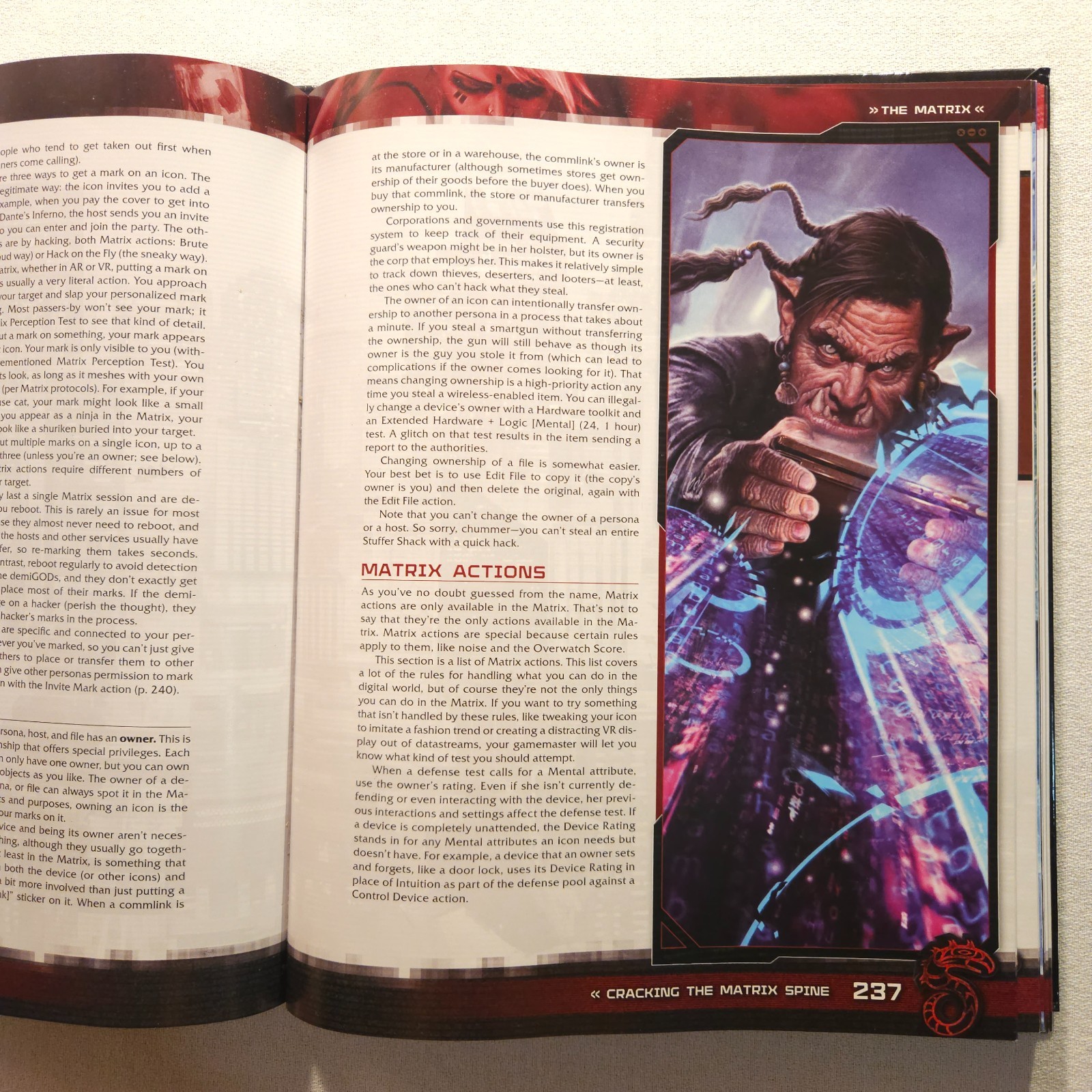 Shadowrun Core Rulebook 5th edition Catalyst Game Labs 2013 Hardcover TTRPG