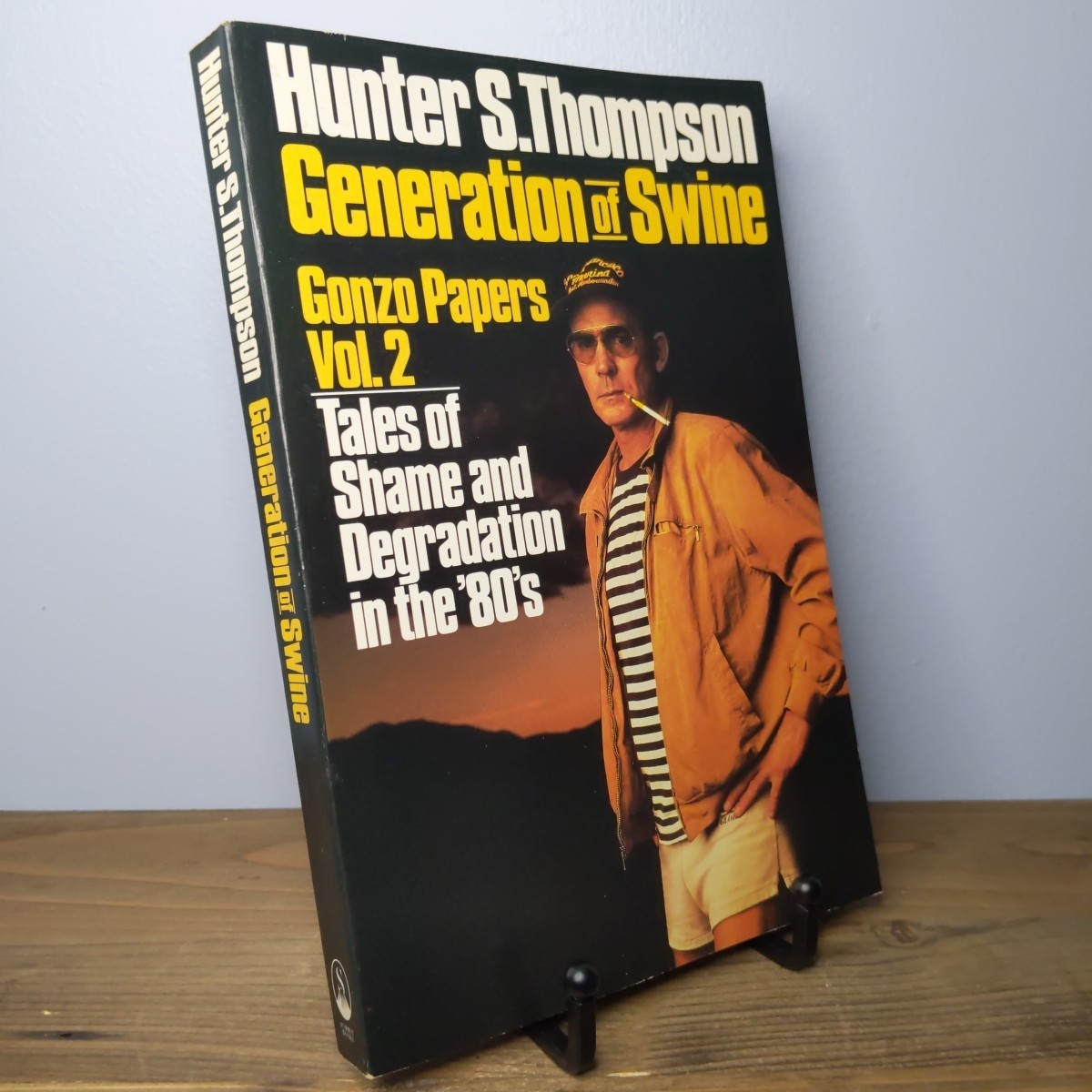 The Gonzo Papers Vol 1-4 by Hunter S. Thompson (Vintage Paperbacks 1st Eds)