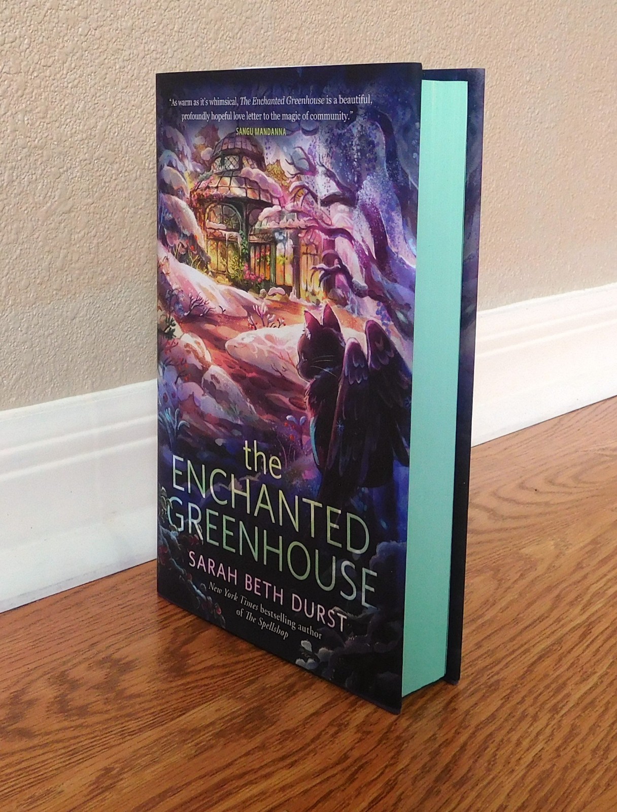 SIGNED ~ The Enchanted Greenhouse ~ Sarah Beth Durst 1st/1st Sprayed Edges HC DJ