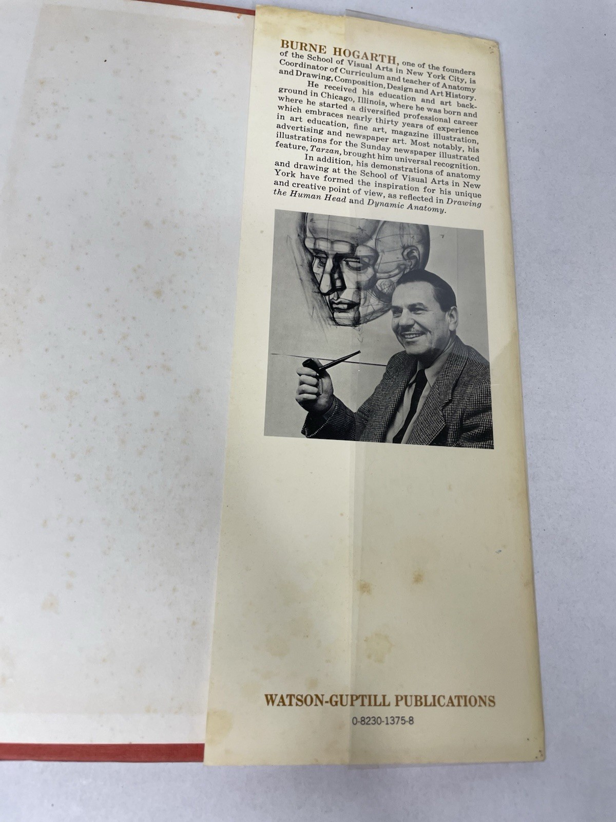 Drawing the Human Head Burne Hogarth 300 Illustration HC 1970 Library Bind – Art