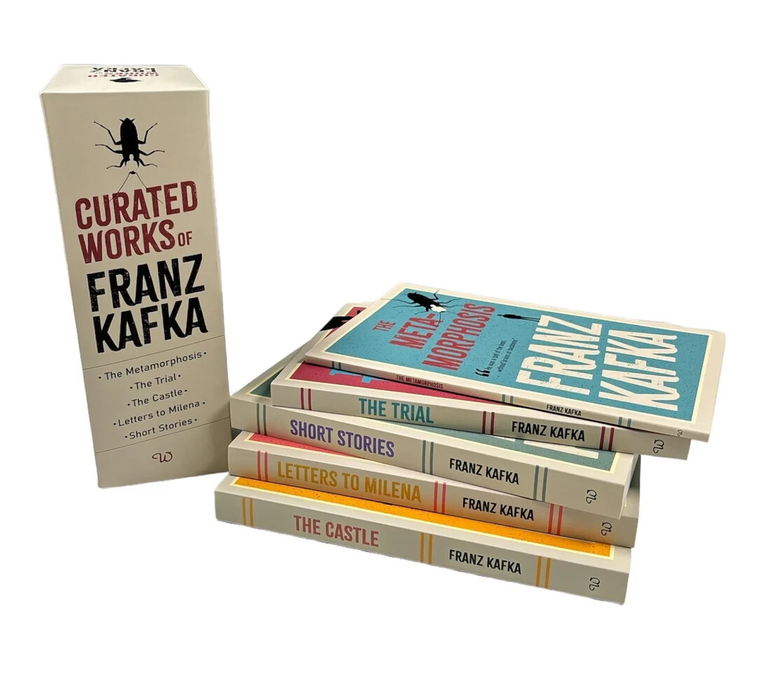 Curated Works of Franz Kafka 5 Books Collection Boxed Set(The Trial, Short Story