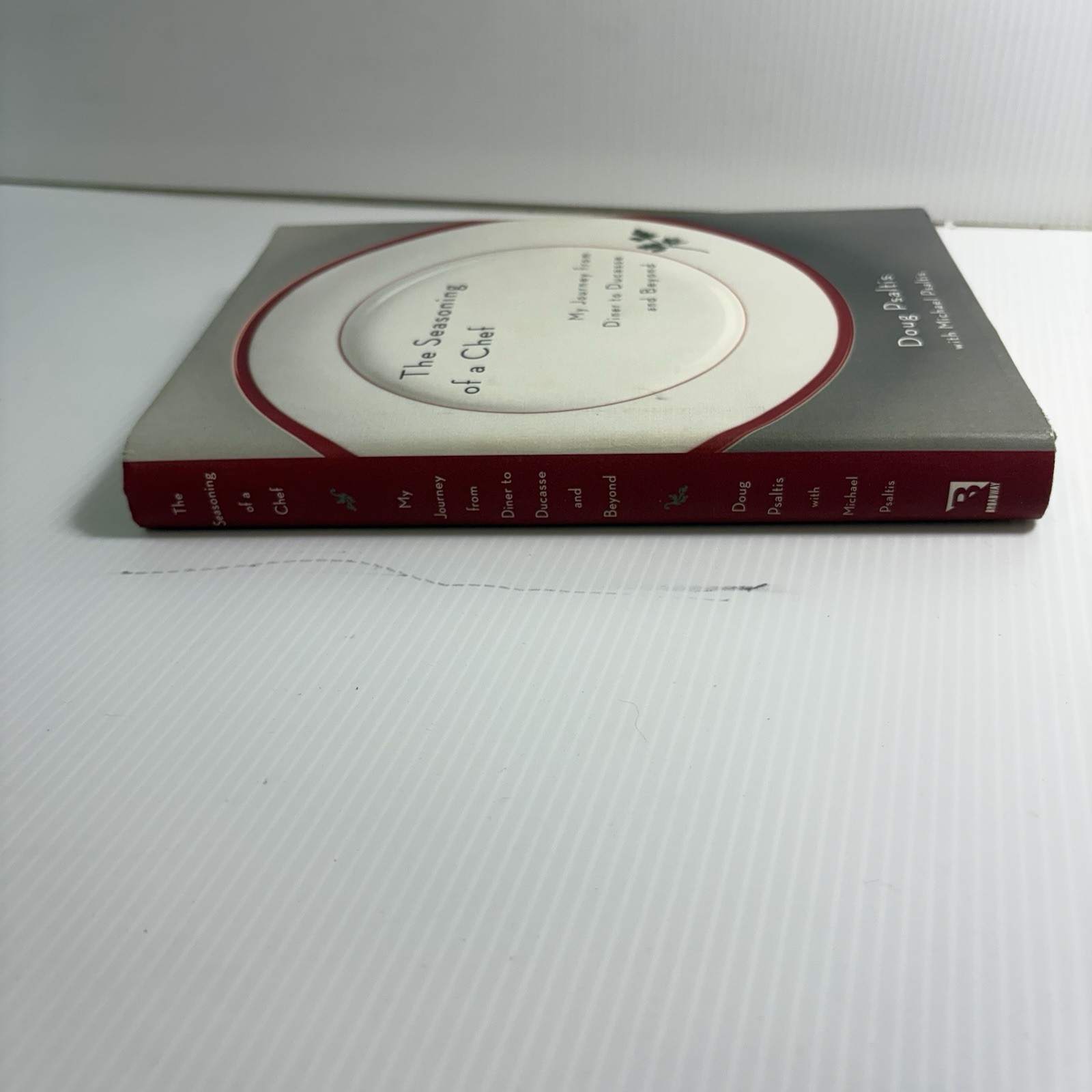 The Seasoning of a Chef FIRST EDITION: my journey from diner to Ducasse HC DJ VG