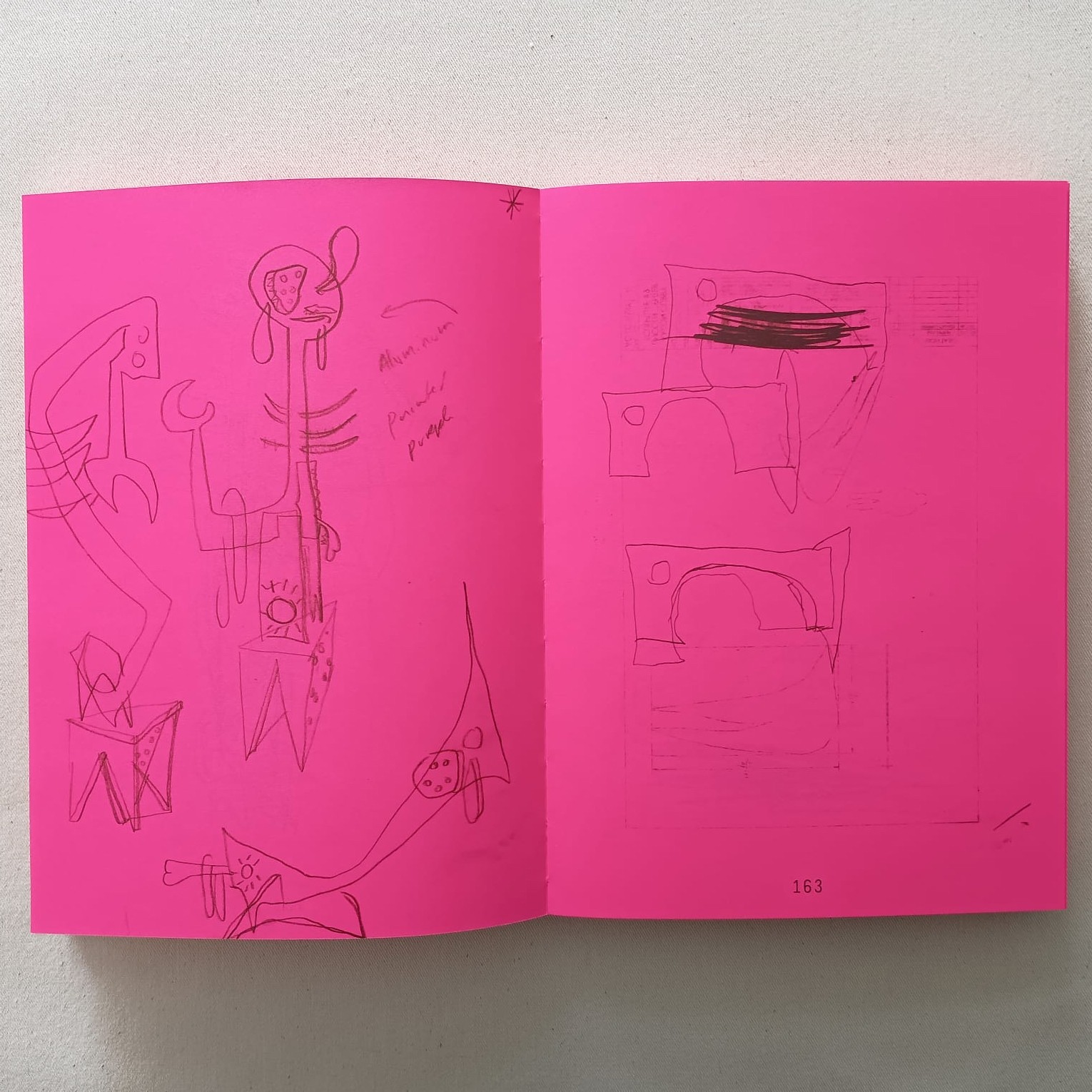 Aaron Curry – 50_Drawings / Bad Dimension Press 2013 / Edition of 100