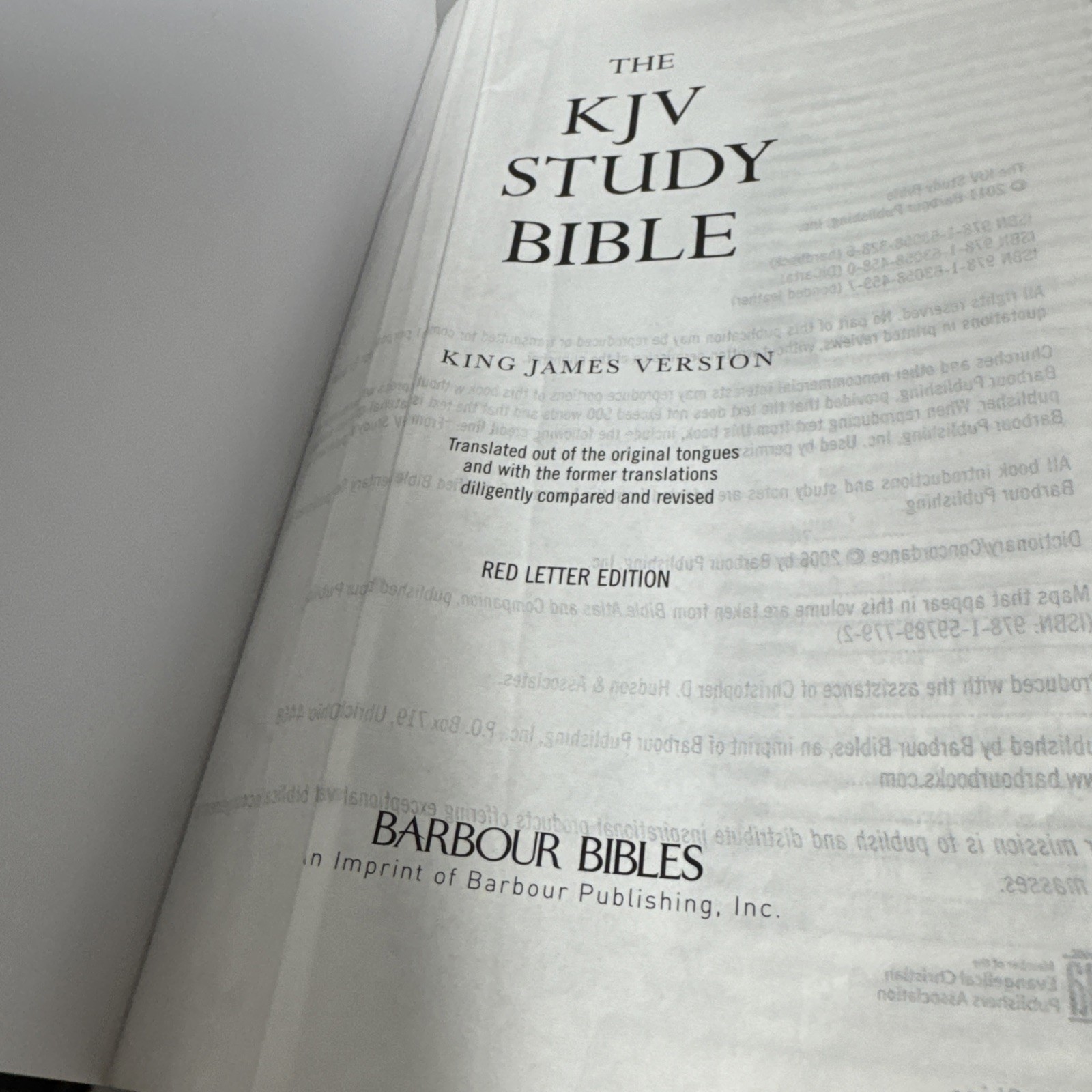The KJV Study Bible – Large Print (King James Bible) by Hudson, Christopher red