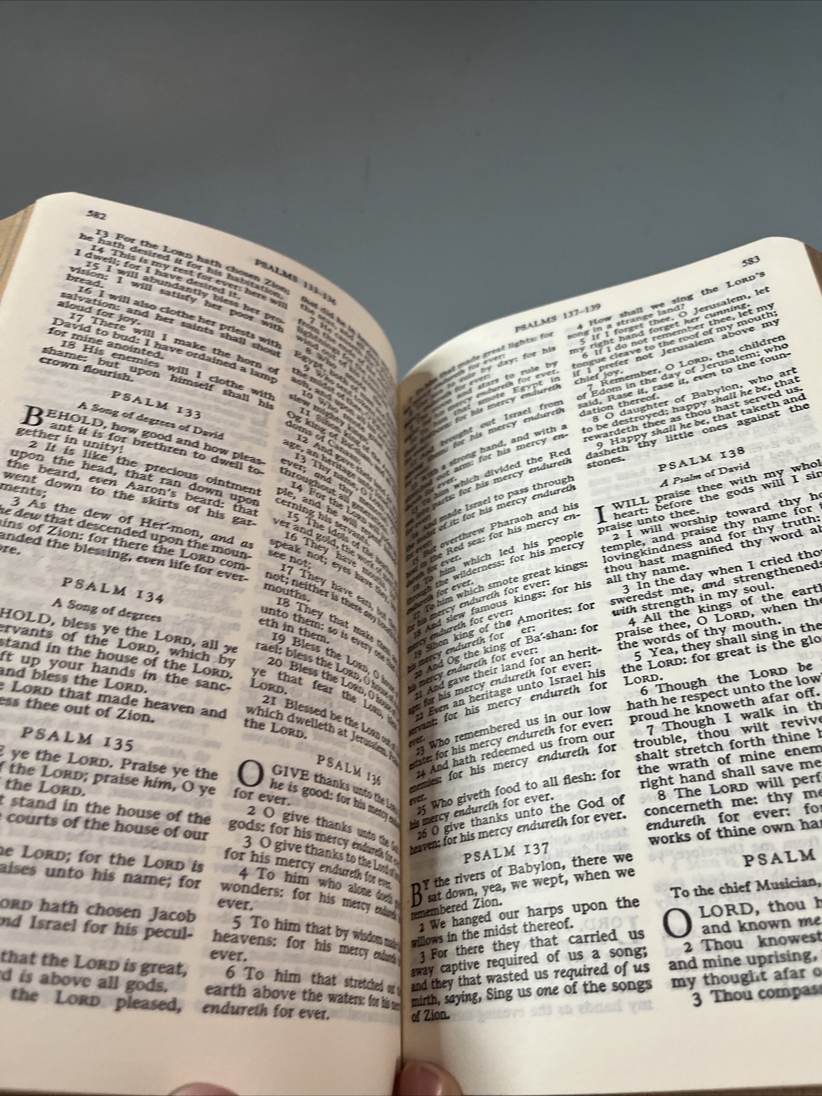 Holy Bible Study Edition The National Bible Press King James Creme Leather READ