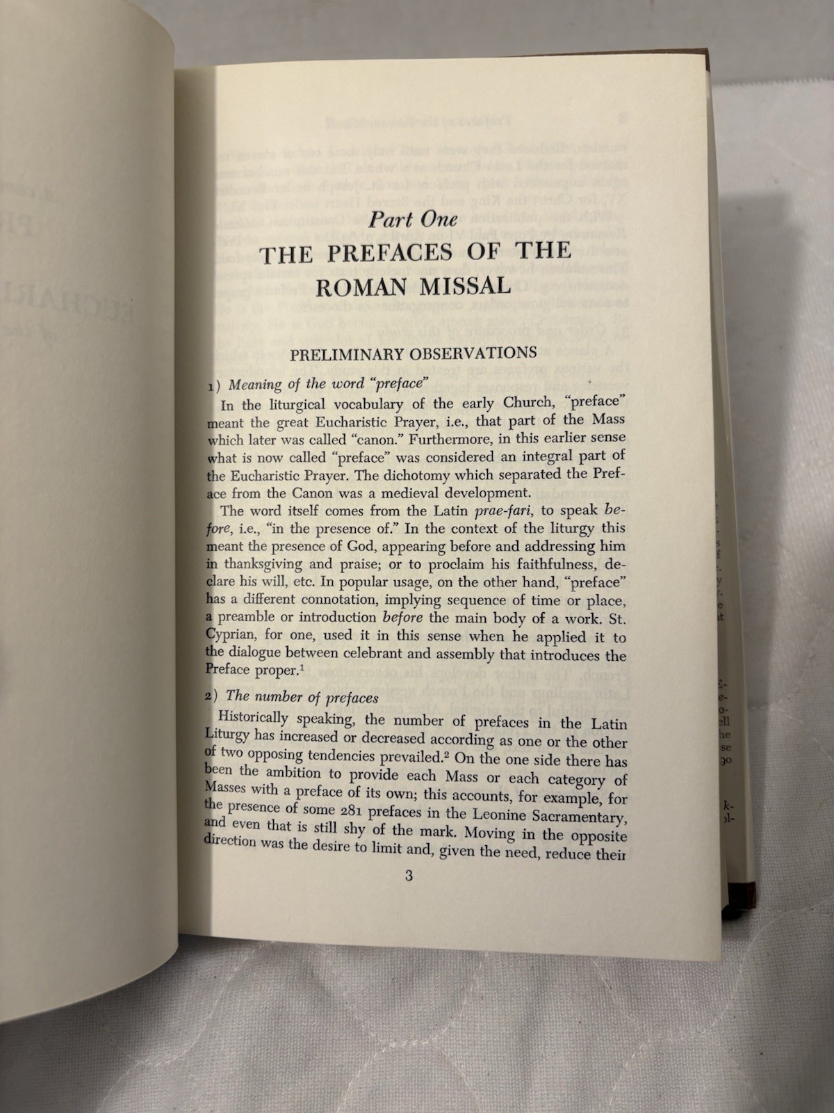 A Commentary on the Prefaces and the Eucharistic Prayers of the Roman Missal