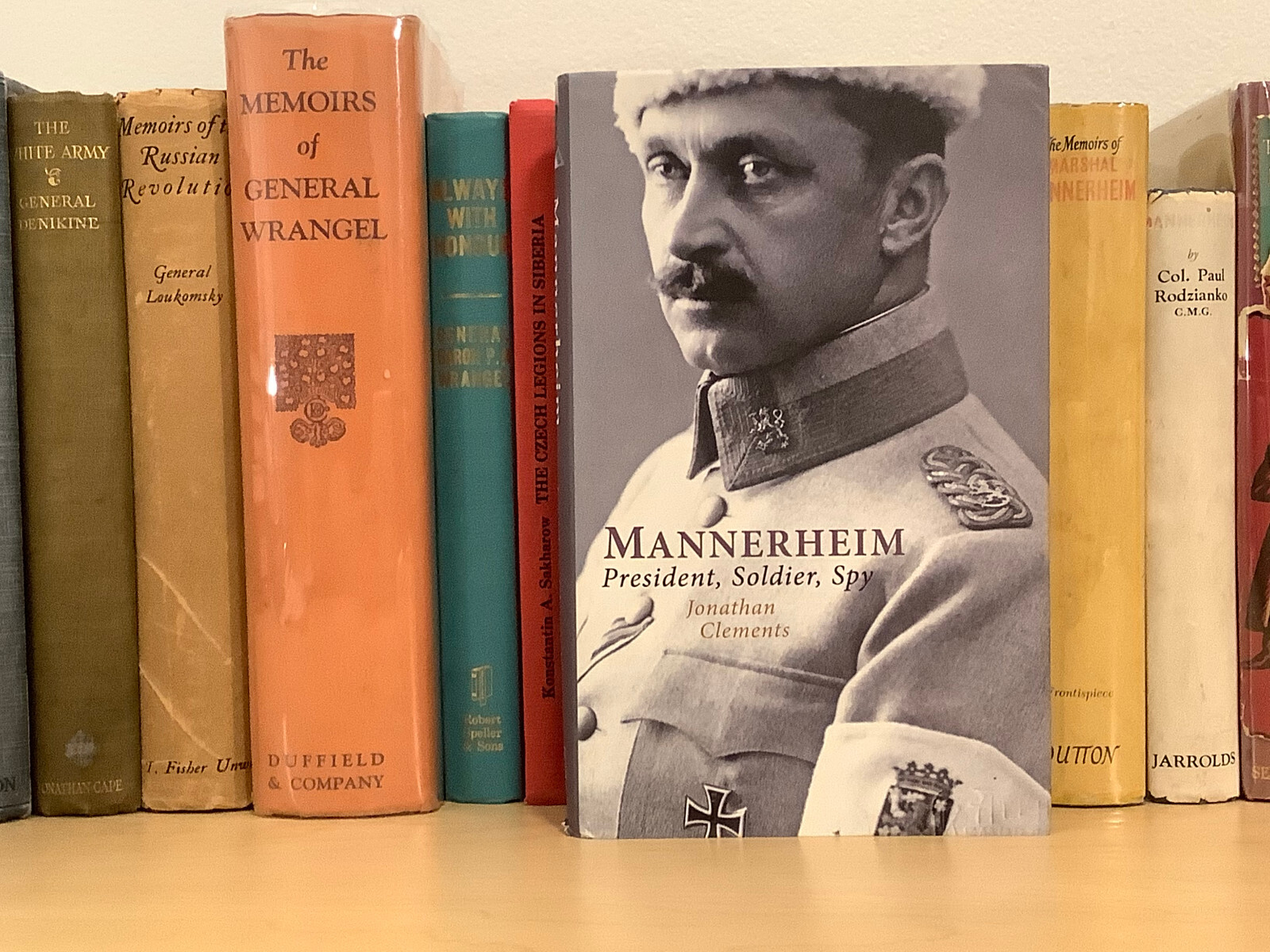 Mannerheim : President, Soldier, Spy by Jonathan Clements – H/C