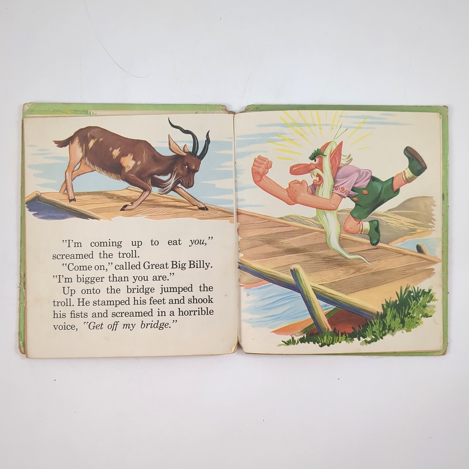 Three Billy Goats Gruff Tell A Tale Hardcover Book Lee J Ames 1954