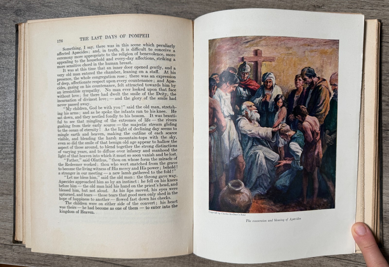 THE LAST DAYS OF POMPEII Edward Bulwer Lytton F C Yohn 1929 9 Color Plates