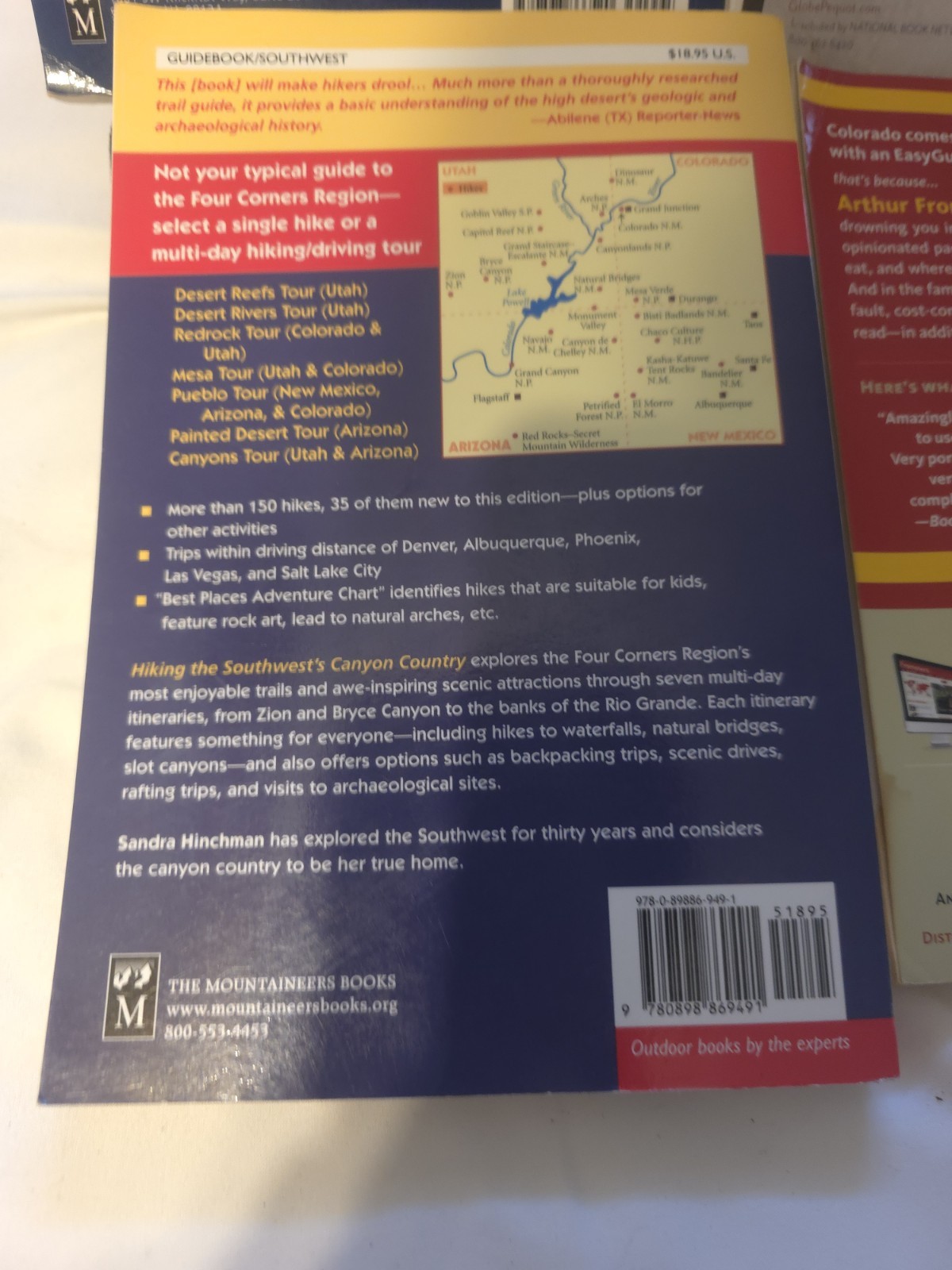 COLORADO/SOUTHWEST/GUIDE/VACATION PLANNERS, LOT OF 4 PAPERBACK BOOKS, FREE SHIP!