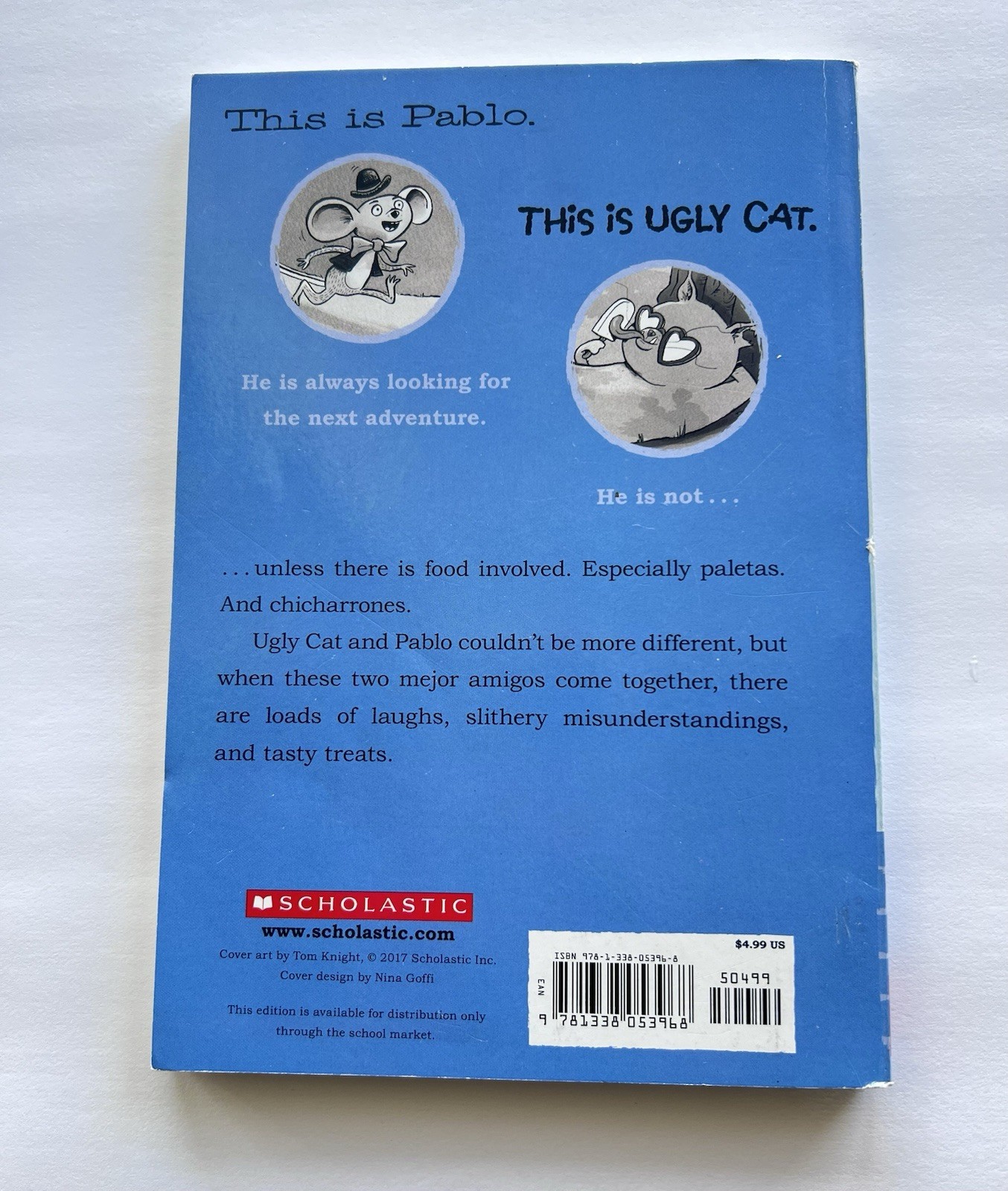 Scholastic Ugly Cat & Pablo by Isabel Quintero Humorous Stories – Good