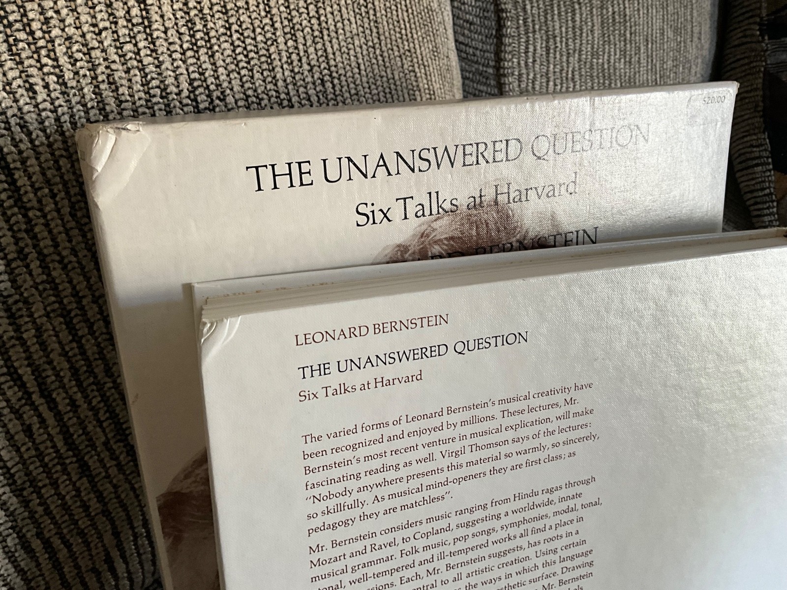 The Unanswered Question – Six Talks at Harvard by Leonard Bernstein