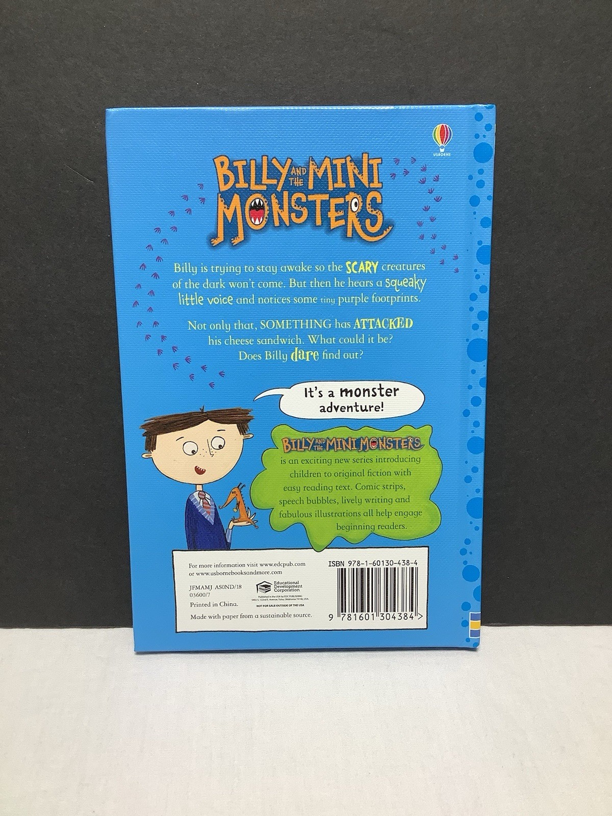 Usborne Billy and the Mini Monsters Books Lot of 9 Hard Cover EUC