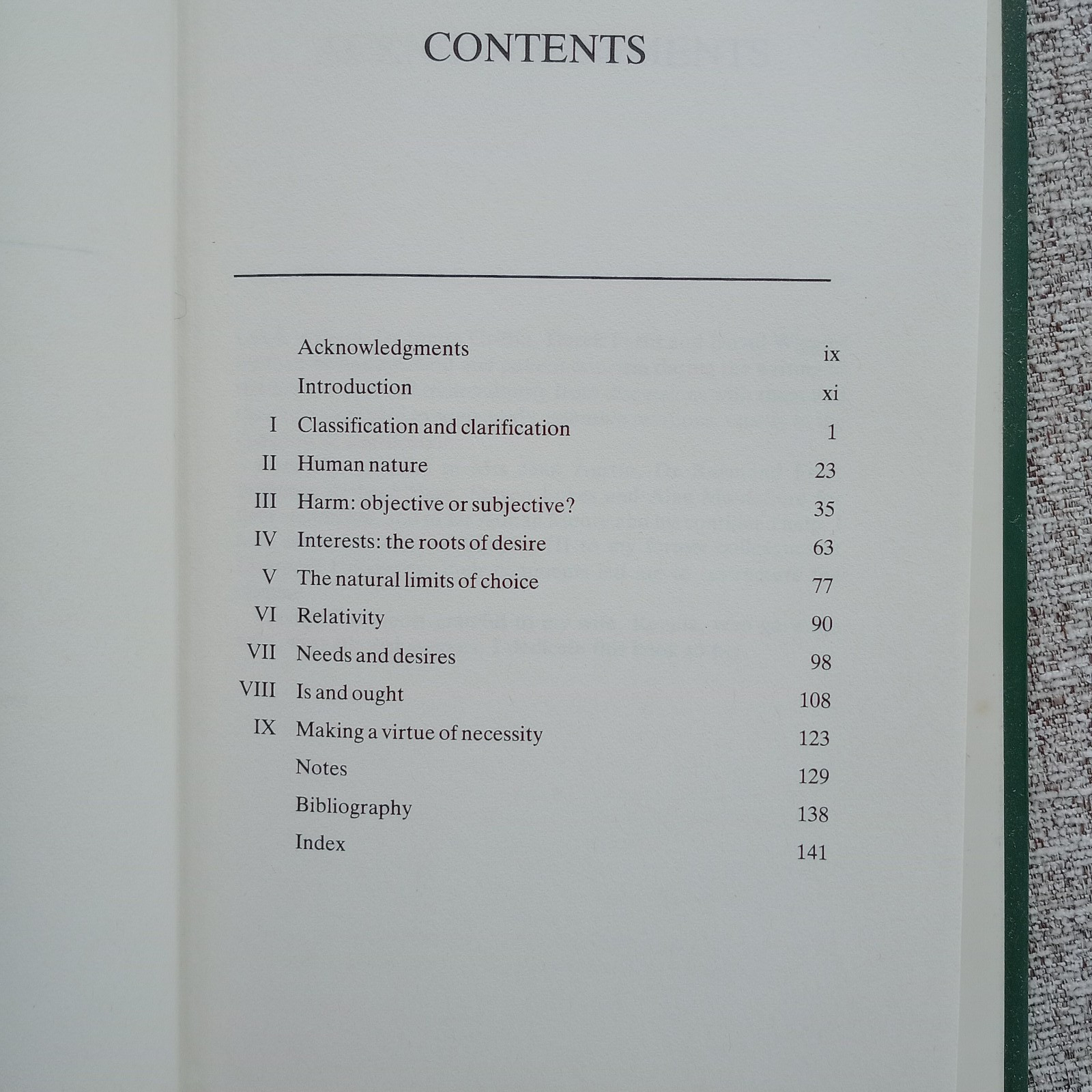 NEEDS (International Library of Philosophy ) By Garrett Thomson Hardcover