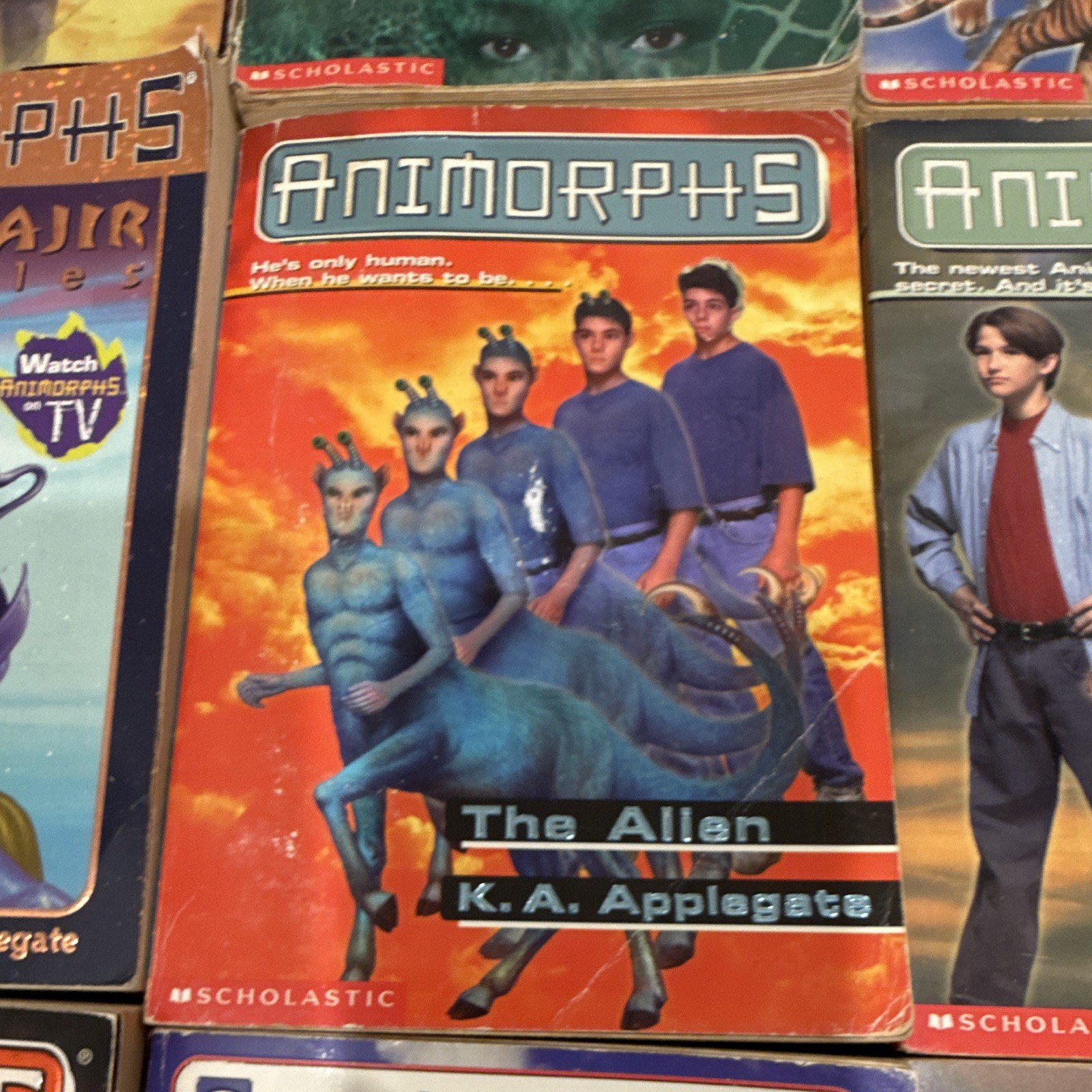 Animorphs Paperback Book 9 book Lot by K. A. Applegate Scholastic