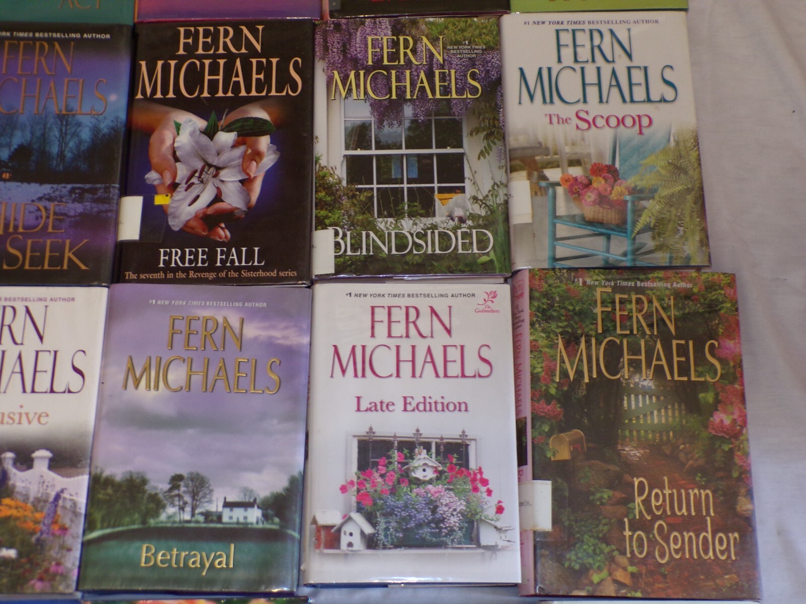 Lot 30 Fern Michaels HB Books 1st Edition Sisterhood Novels Hokus Pokus Gotcha