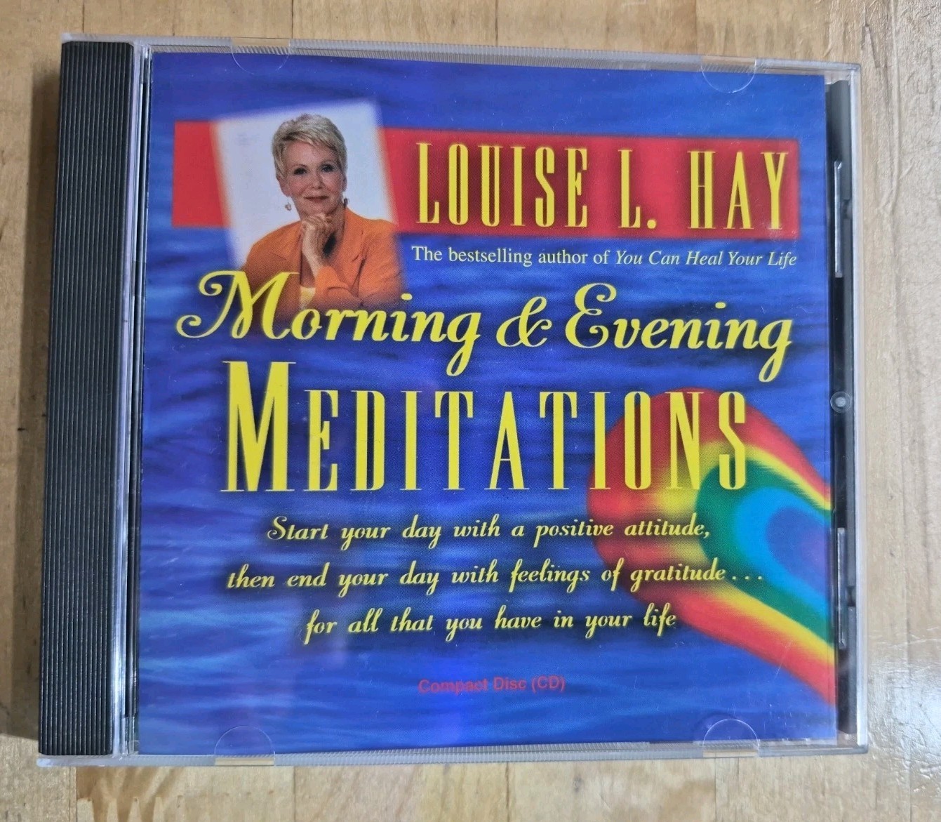 Louise Hay Morning & Evening Meditations Audio CD Pre-Owned Guided Meditation