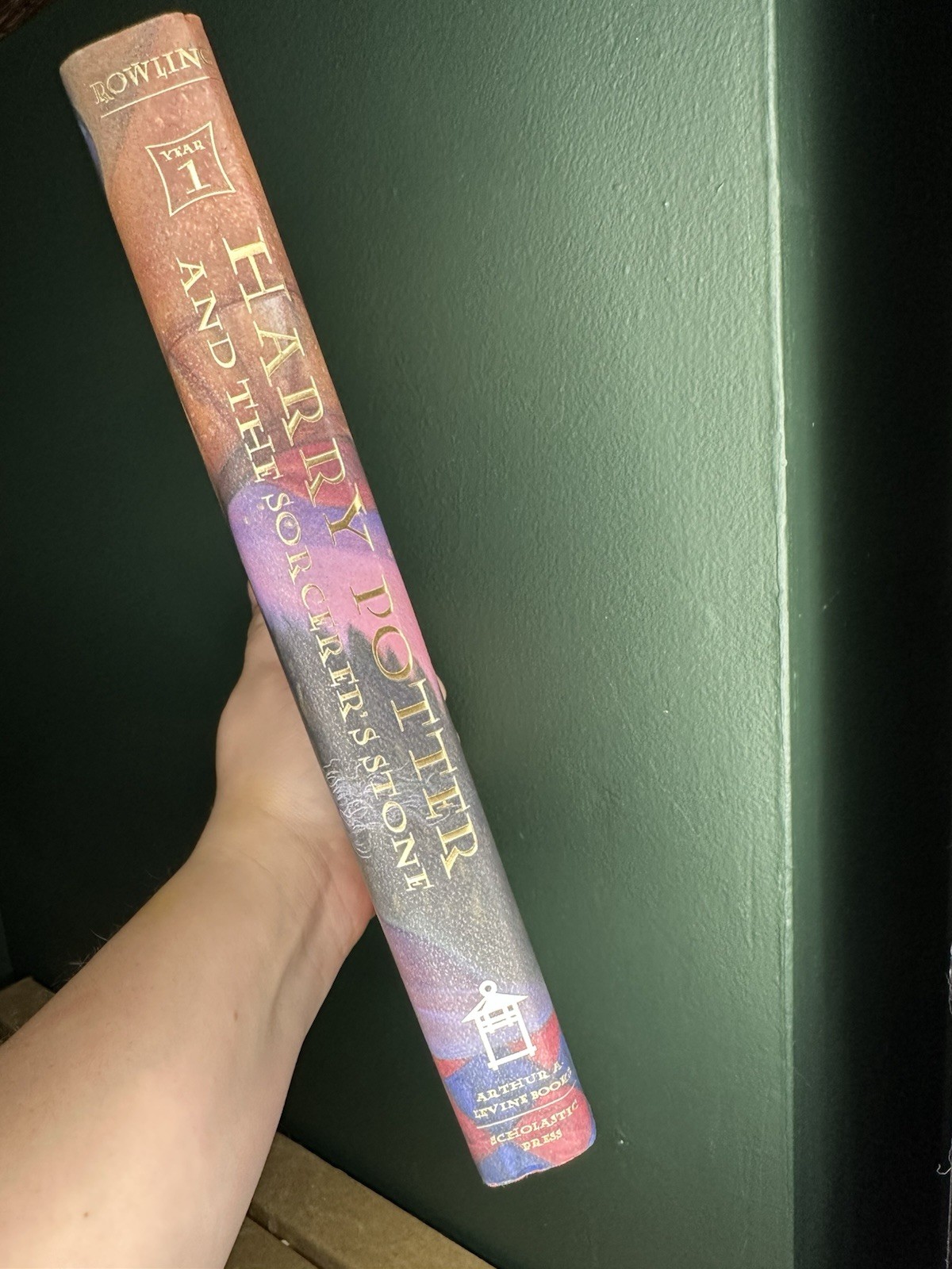 Scholastic Press Harry Potter and the Sorcerer’s Stone 1st Am HC Illus 1998