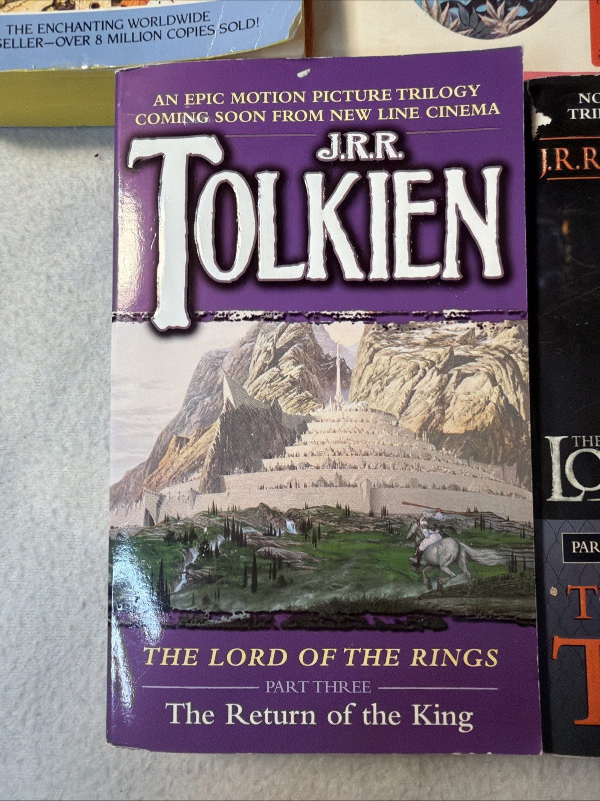 THE HOBBIT J.R.R. Tolkien 1965 Ballantine Paperback Lot Lord Of The Rings Lot