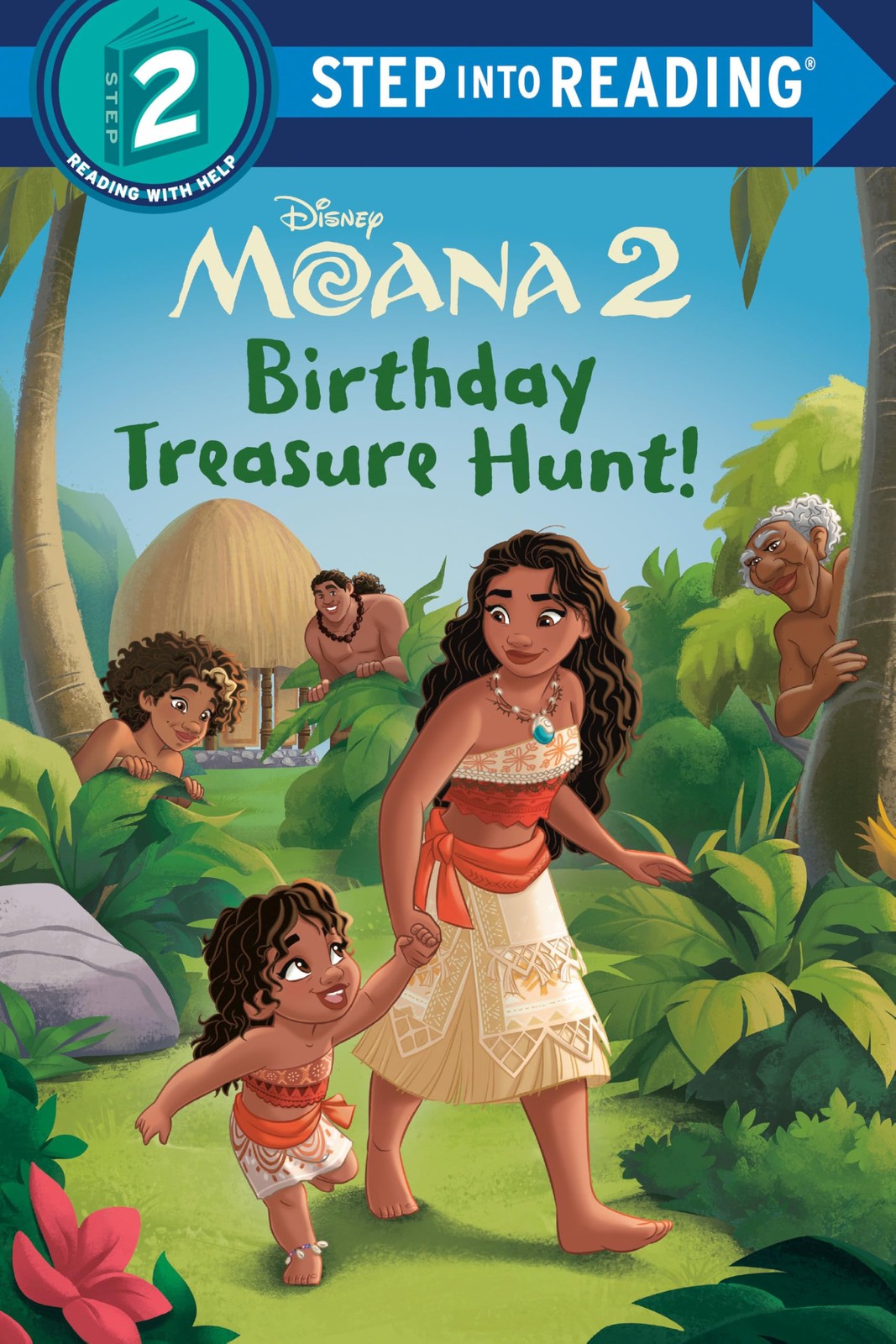 Birthday Treasure Hunt! (Disney Moana 2) (Step into Reading, Step 2)