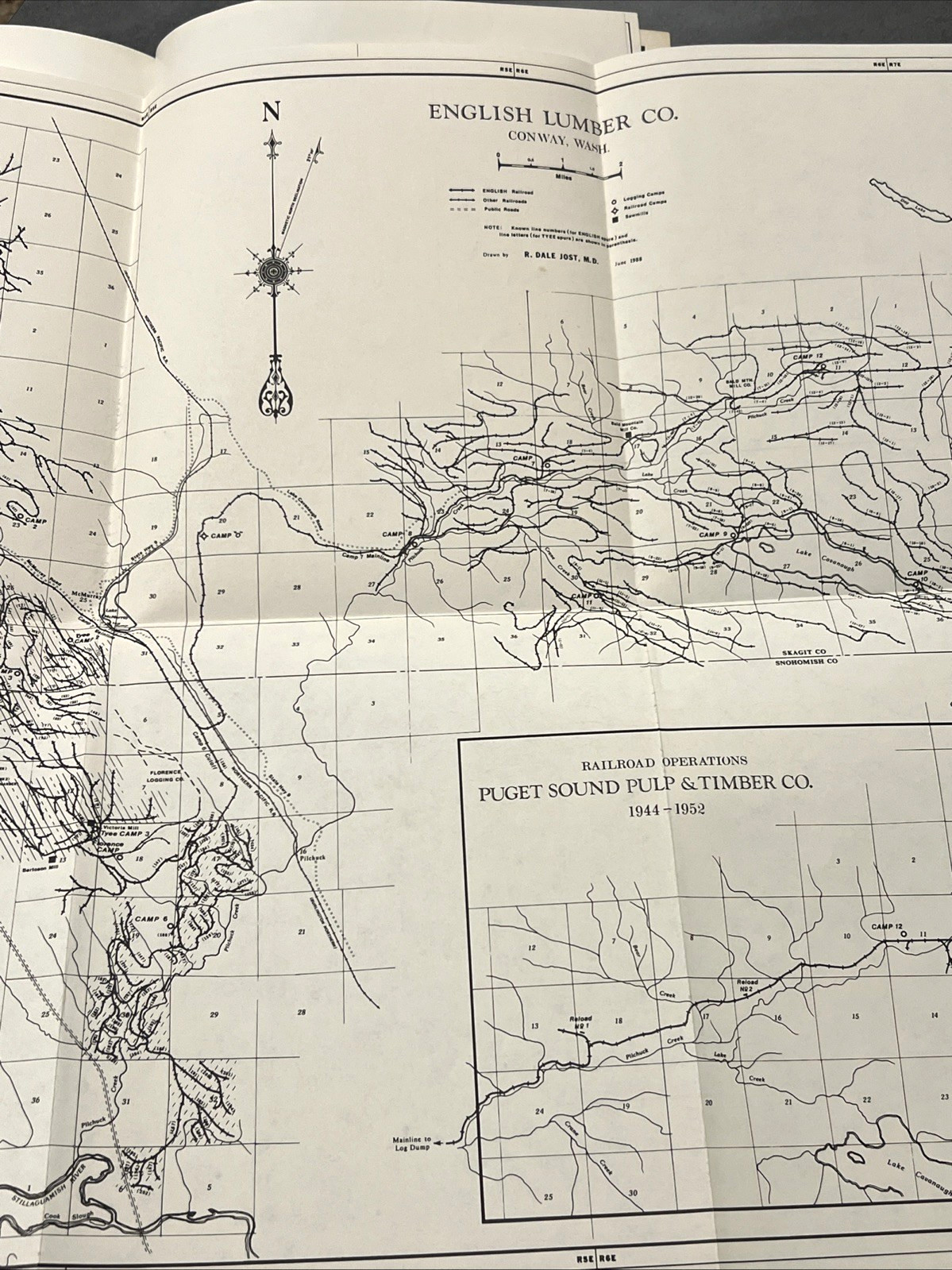 Logging Railroads in Skagit County by Dennis Blake Thompson