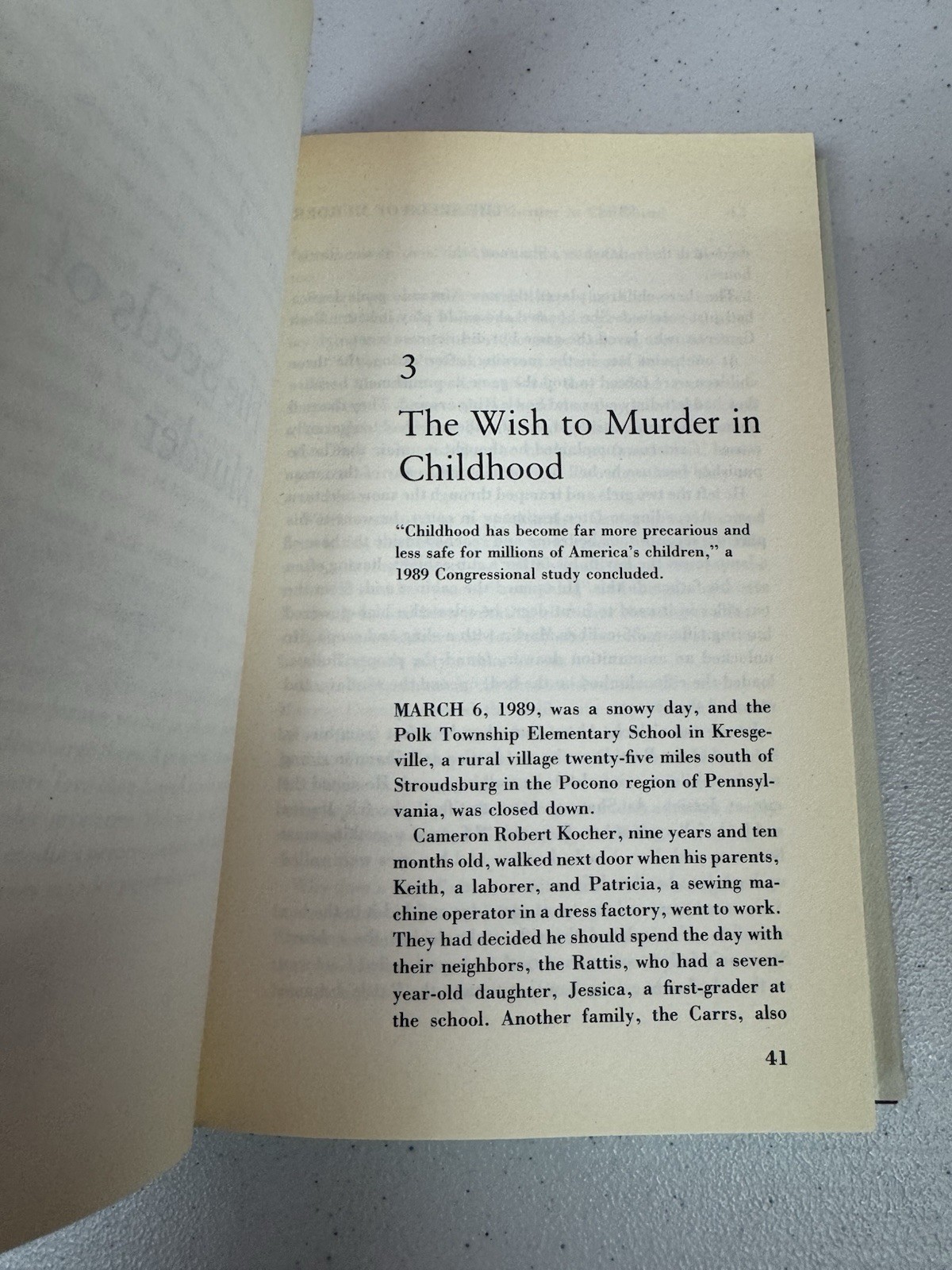Our Wish to Kill HC Strean Freeman Psychology True Crime Violence Study