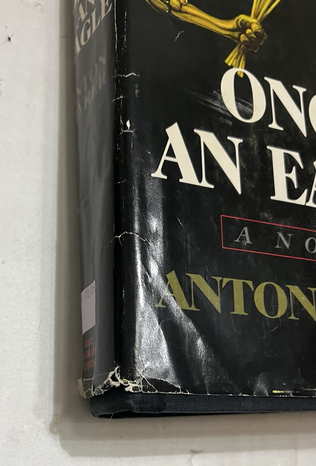 Once an Eagle By Anton Myrer (Hardcover – 1968) HTF 1ST EDITION FIRST PRINT